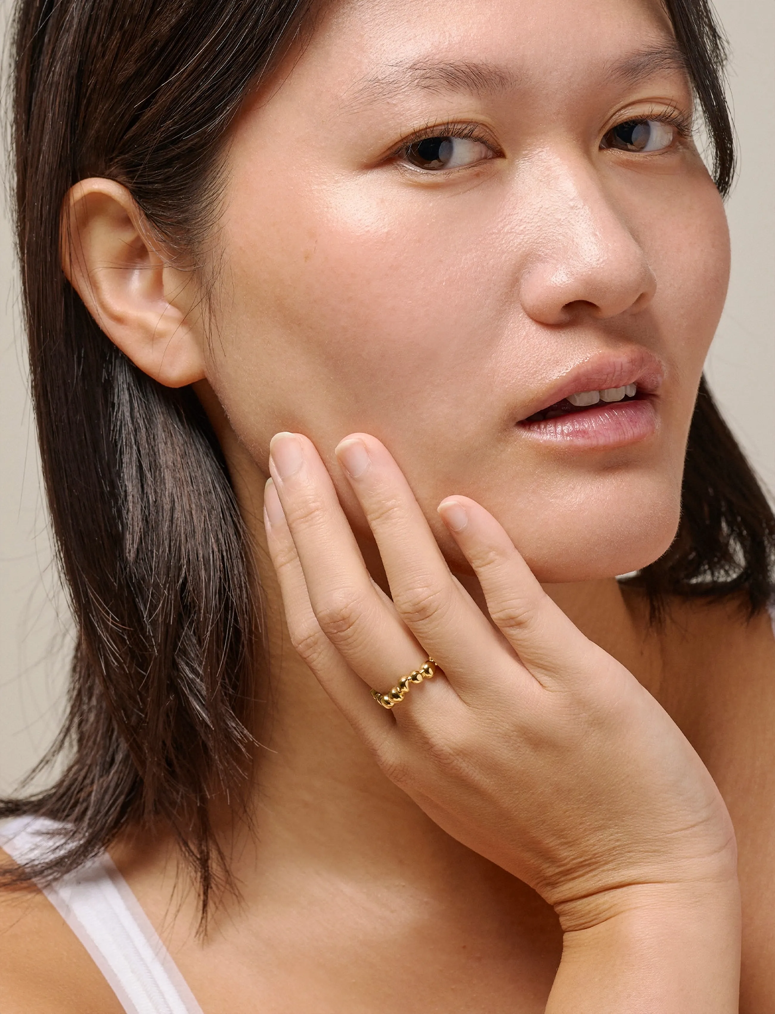 Enamel Copenhagen Ring, Nara - Ringe - 925S/GP / gold