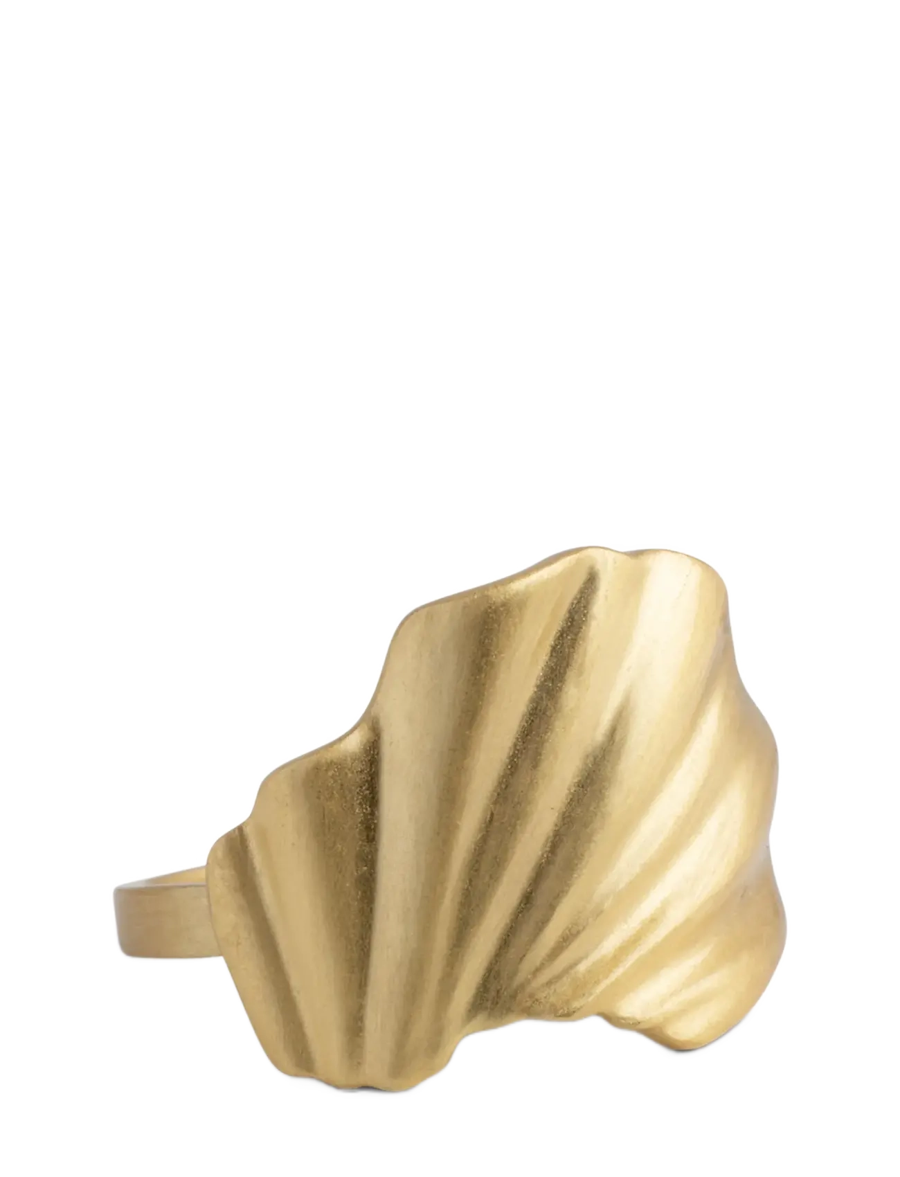 Enamel Copenhagen Ring, Wave - Ringe - GOLD PLATED / gold