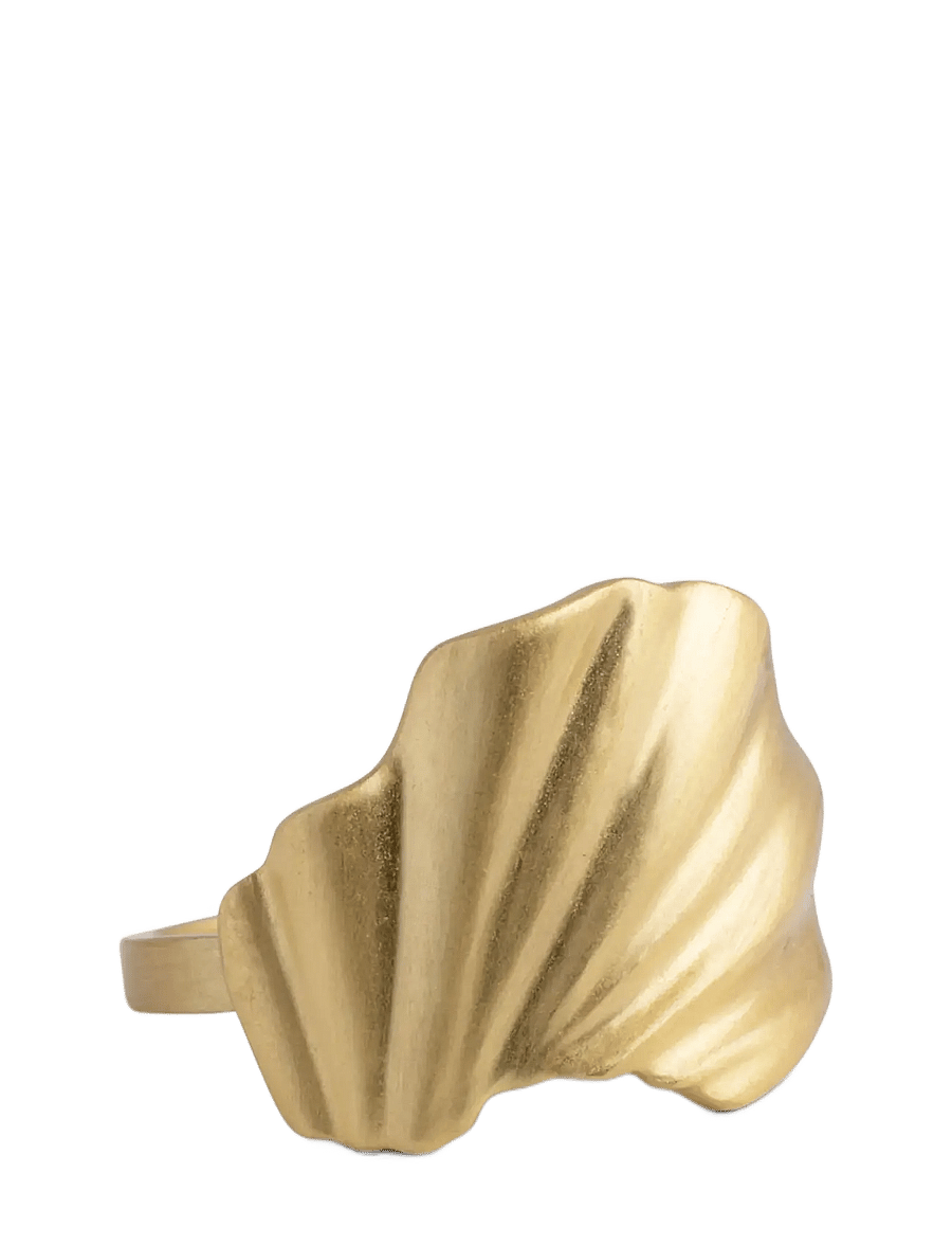 Enamel Copenhagen - Ring, Wave - ringe - gold plated - 1