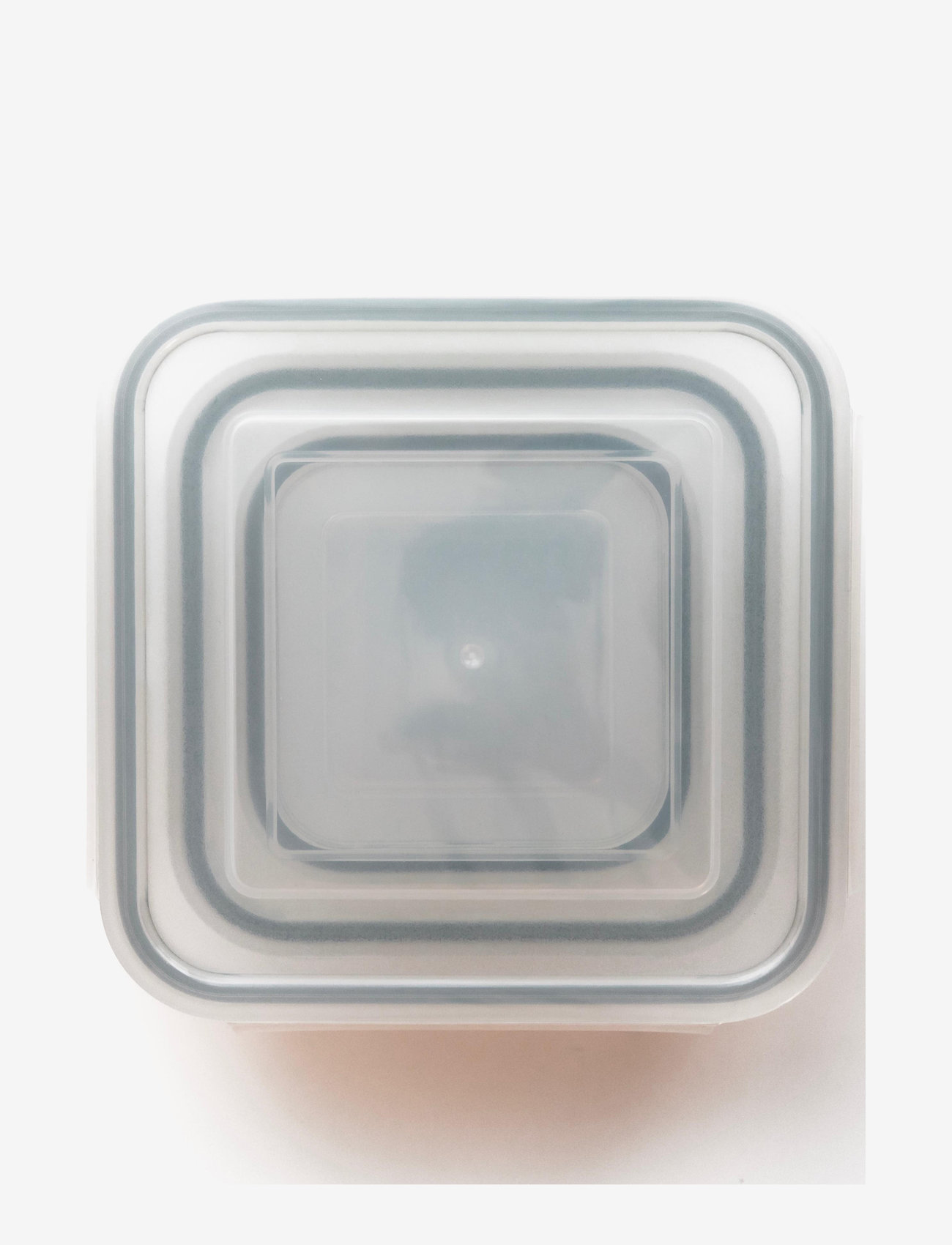 Endeavour - Endeavour® Square Food Box - clear - 0