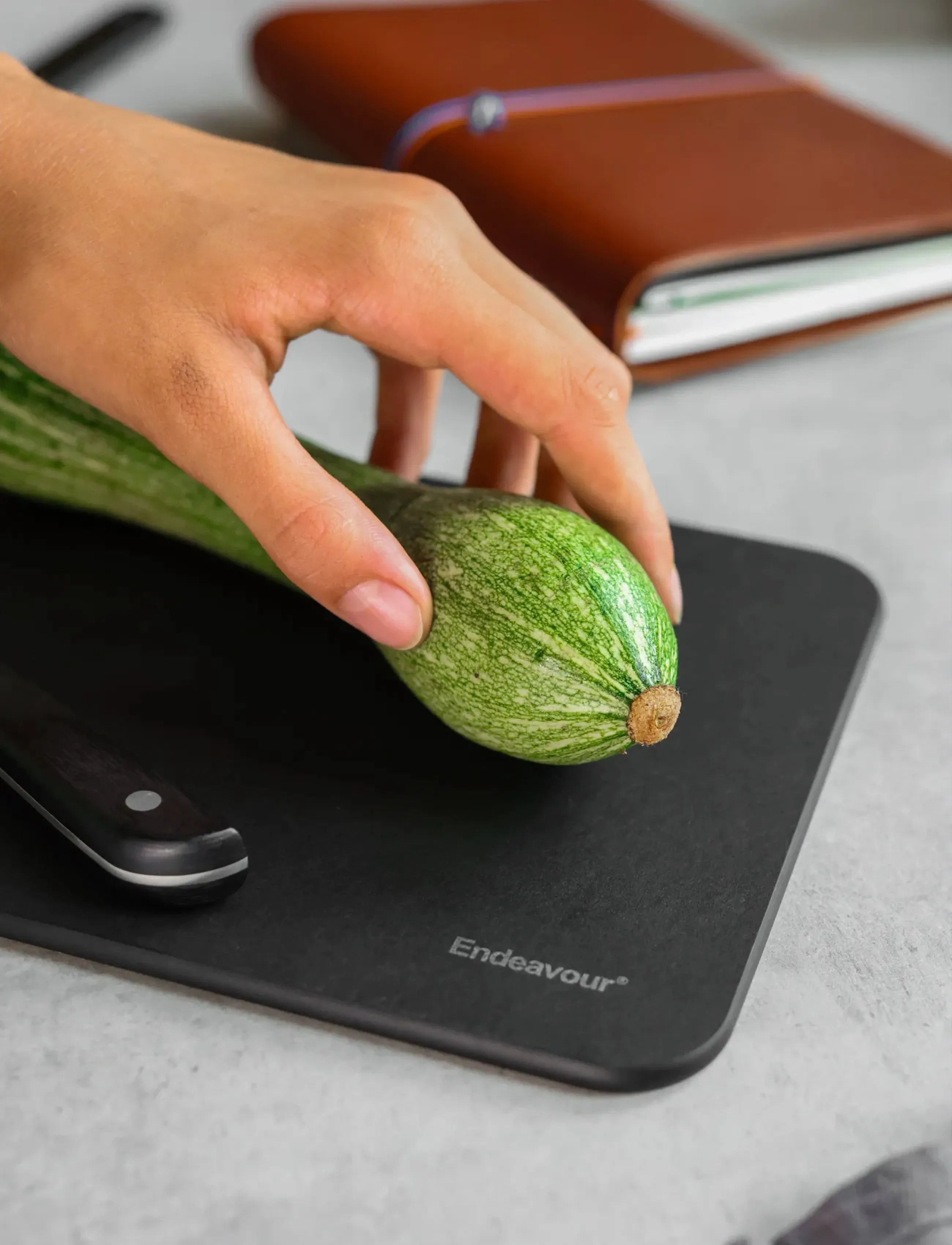 Endeavour - Endeavour® Miniboard Cutting Board - skärbrädor - black - 3