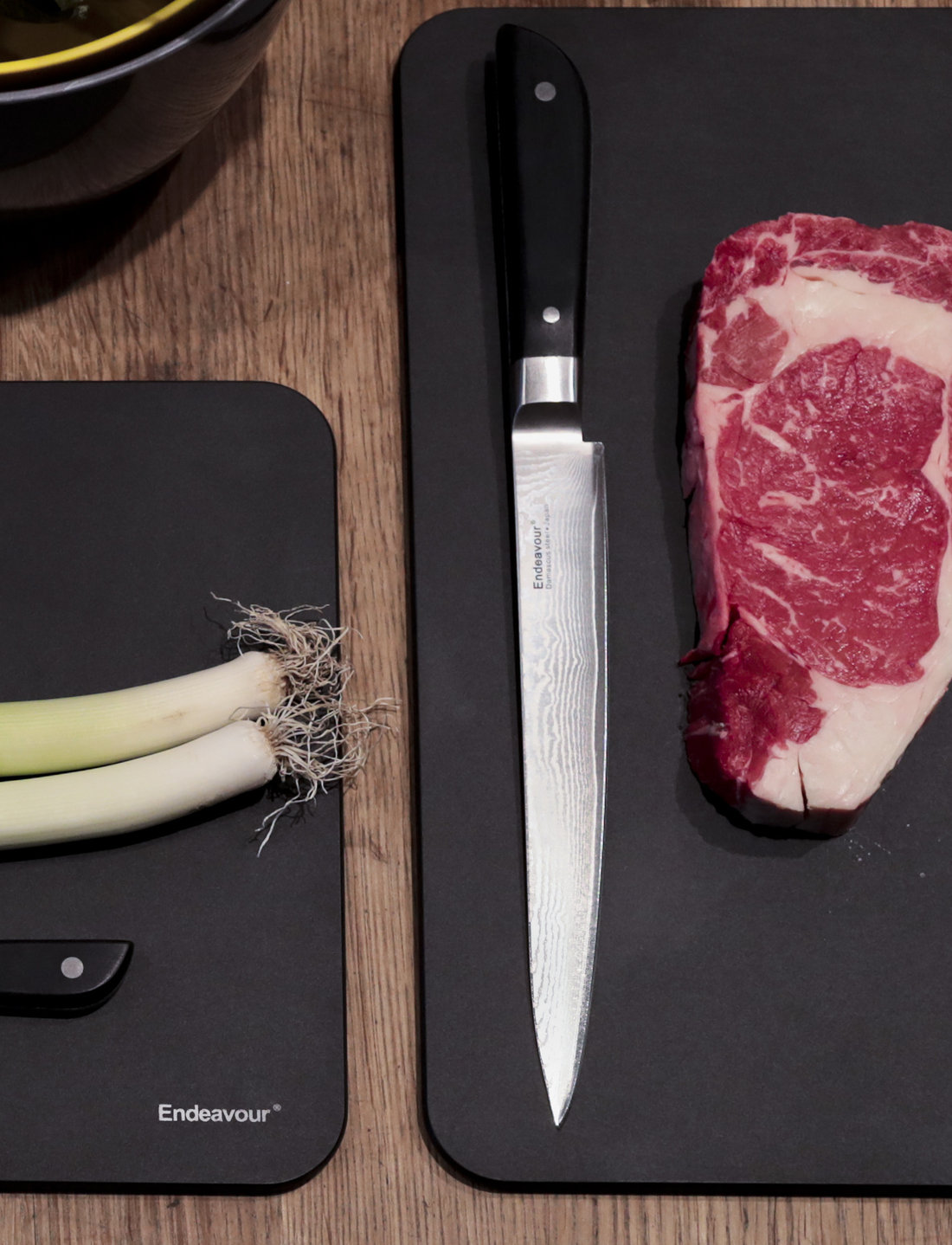 Endeavour - Endeavour® TwinBoards Cutting Board - schneidebretter - black - 1