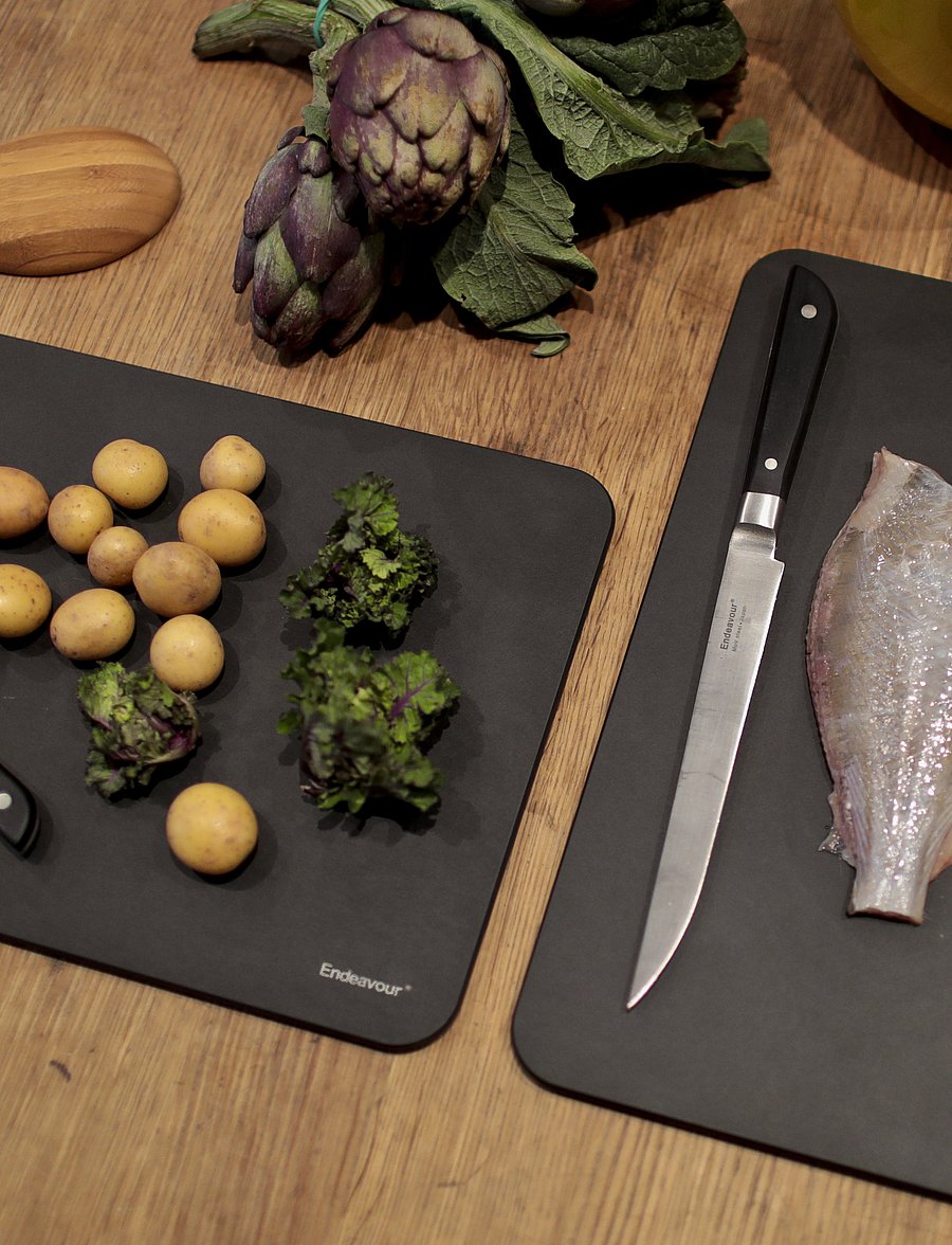 Endeavour - Endeavour® TwinBoards Cutting Board - schneidebretter - black - 2
