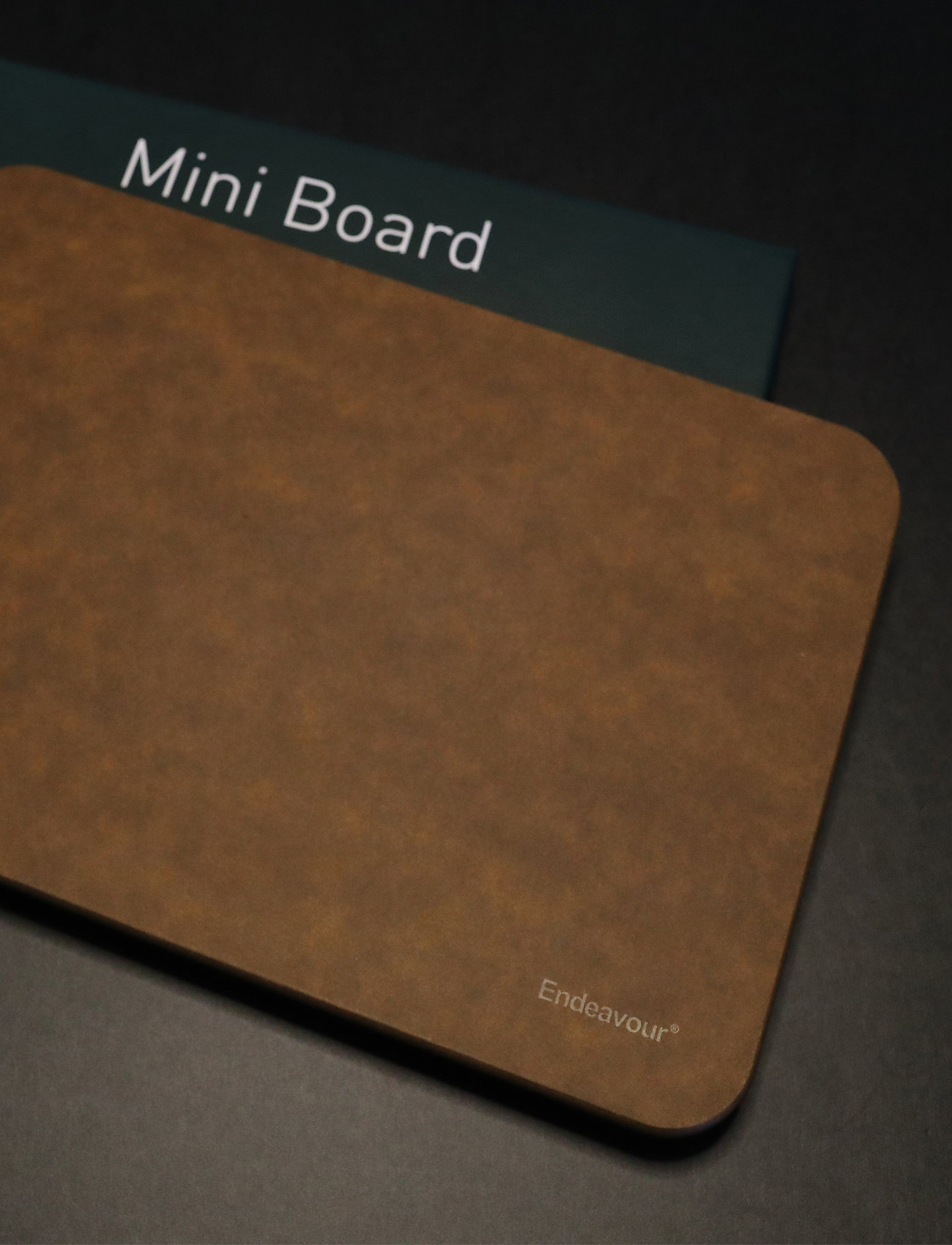 Endeavour - Endeavour® Miniboard brun skærebræt - alhaisimmat hinnat - brown - 1