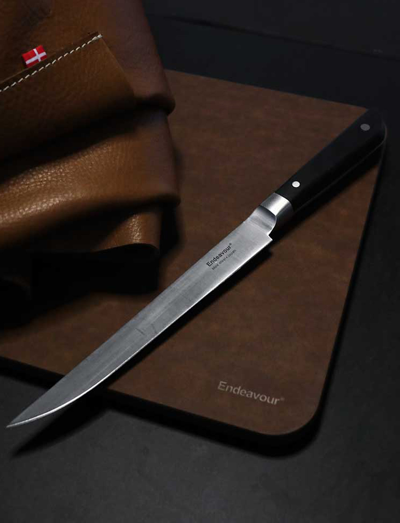 Endeavour Longboard Brun Skærebræt 45X26X0,9 Cm, 45X26 cm, Cutting Boards, Braun - Wooden Homeware