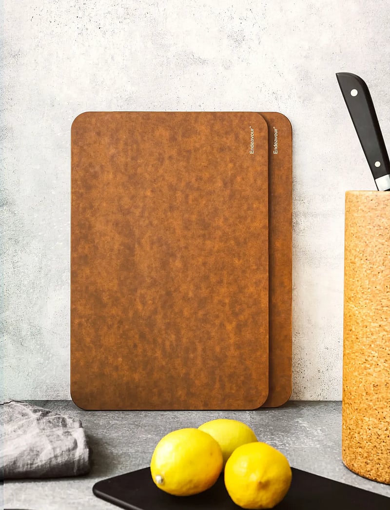Endeavour - Endeavour® TwinBoards brown Cutting Board - valentinstaggeschenke - brown - 3