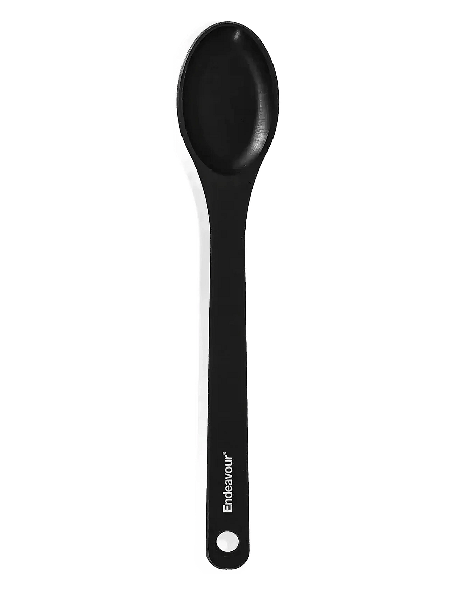 Endeavour - Endeavour® Pot Spoon 1 small mixing spoon - lusikad, kulbid ja pannilusikad - black - 1