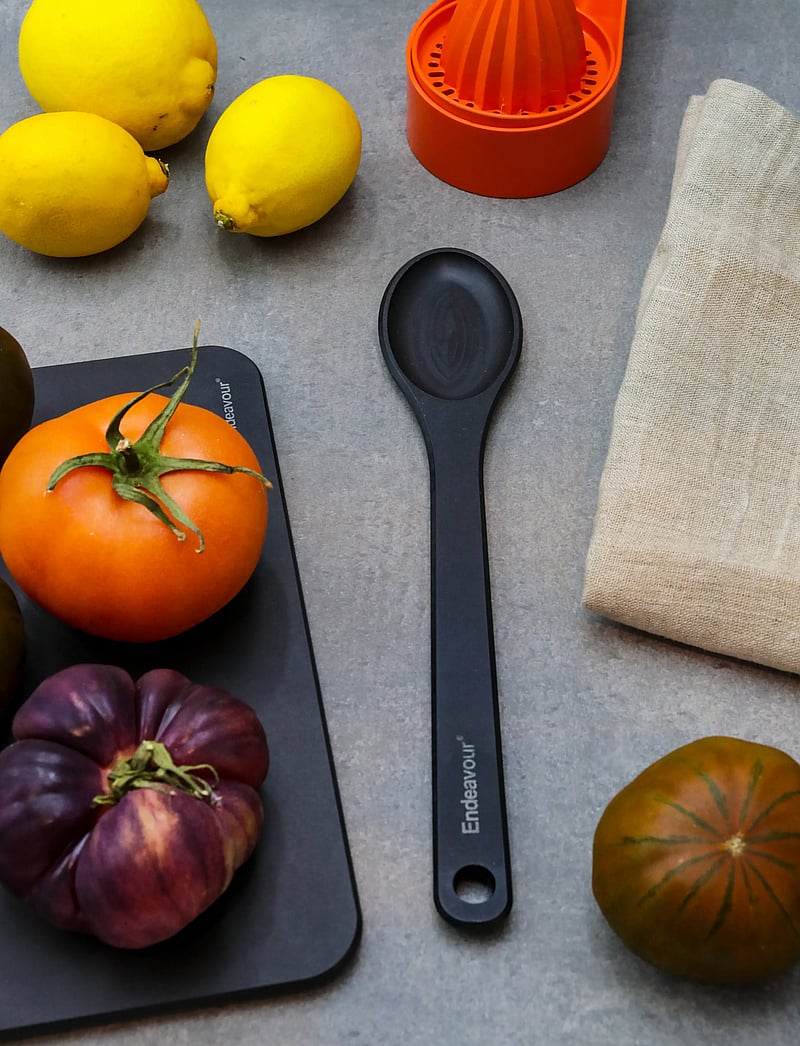 Endeavour - Endeavour® Pot Spoon 1 small mixing spoon - löffel & schöpflöffel - black - 0