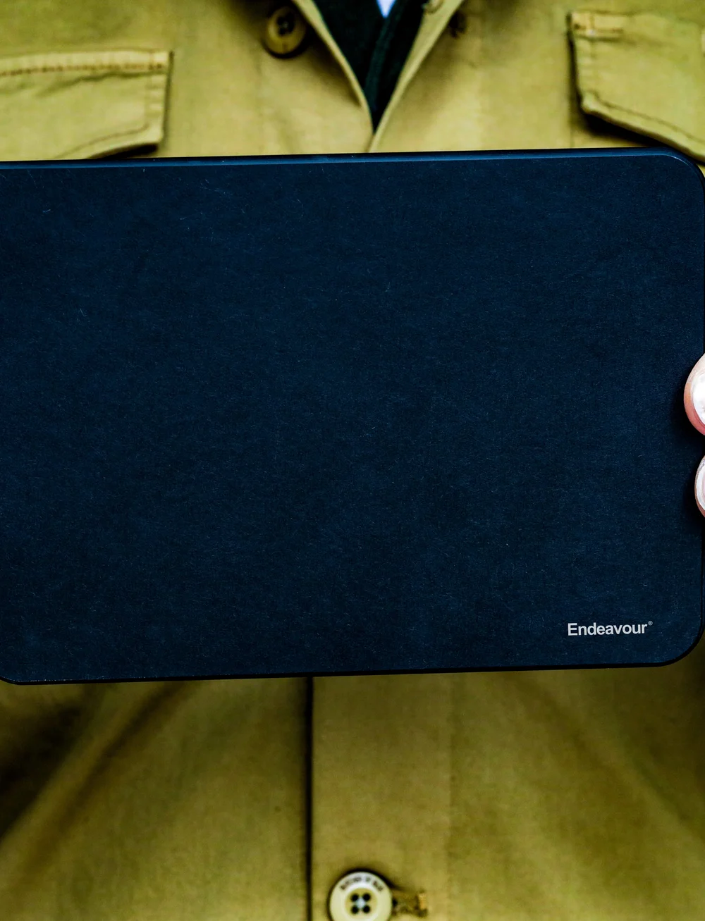 Endeavour - Bread & Butter Board Black 17x12 cm - schneidebretter - black - 3