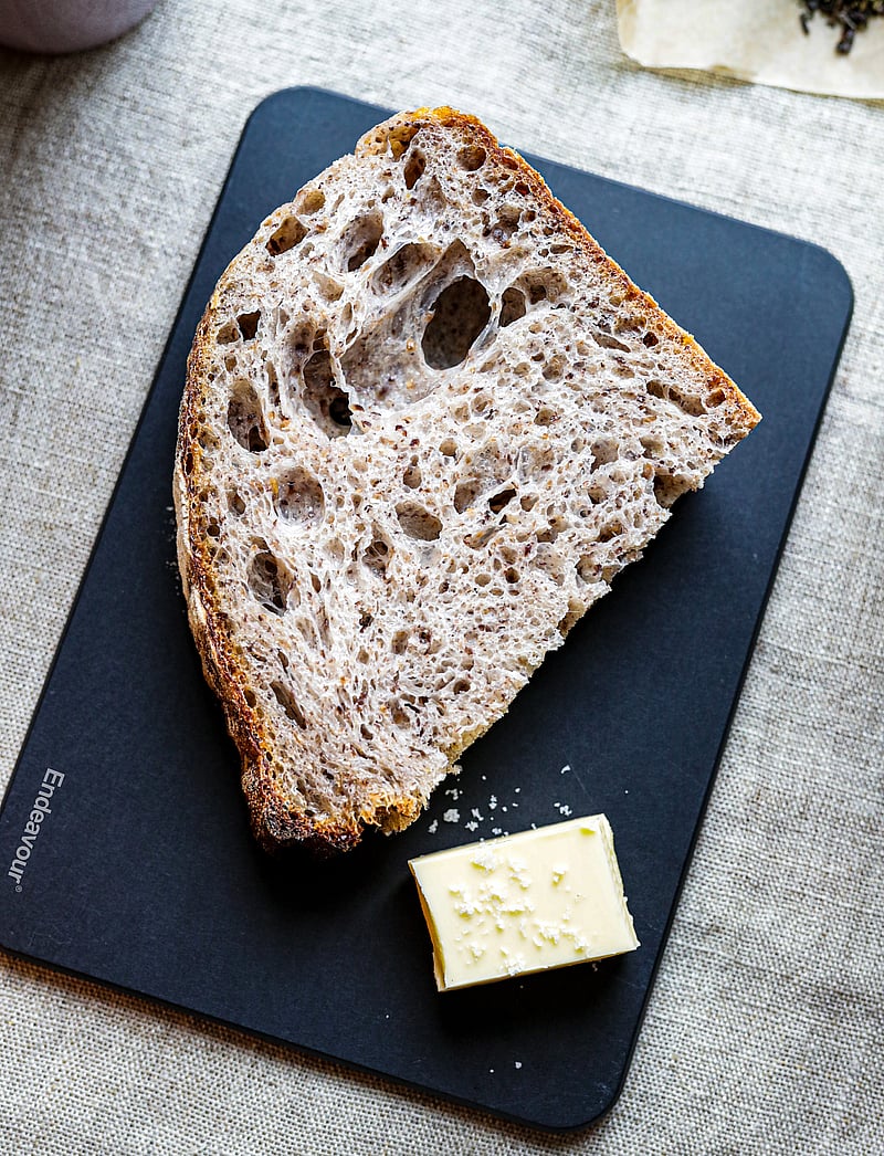 Endeavour - Bread & Butter Board Black 17x12 cm - die niedrigsten preise - black - 3