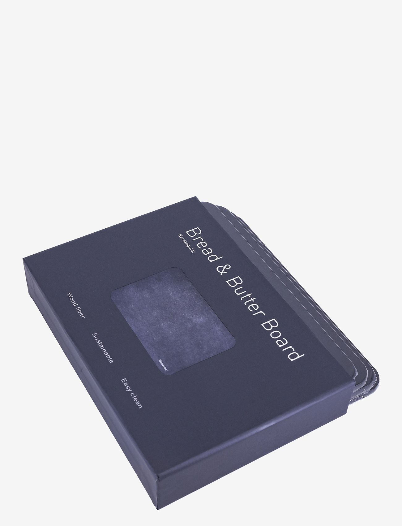 Endeavour - Bread & Butter Board Black 17x12 cm - black - 2