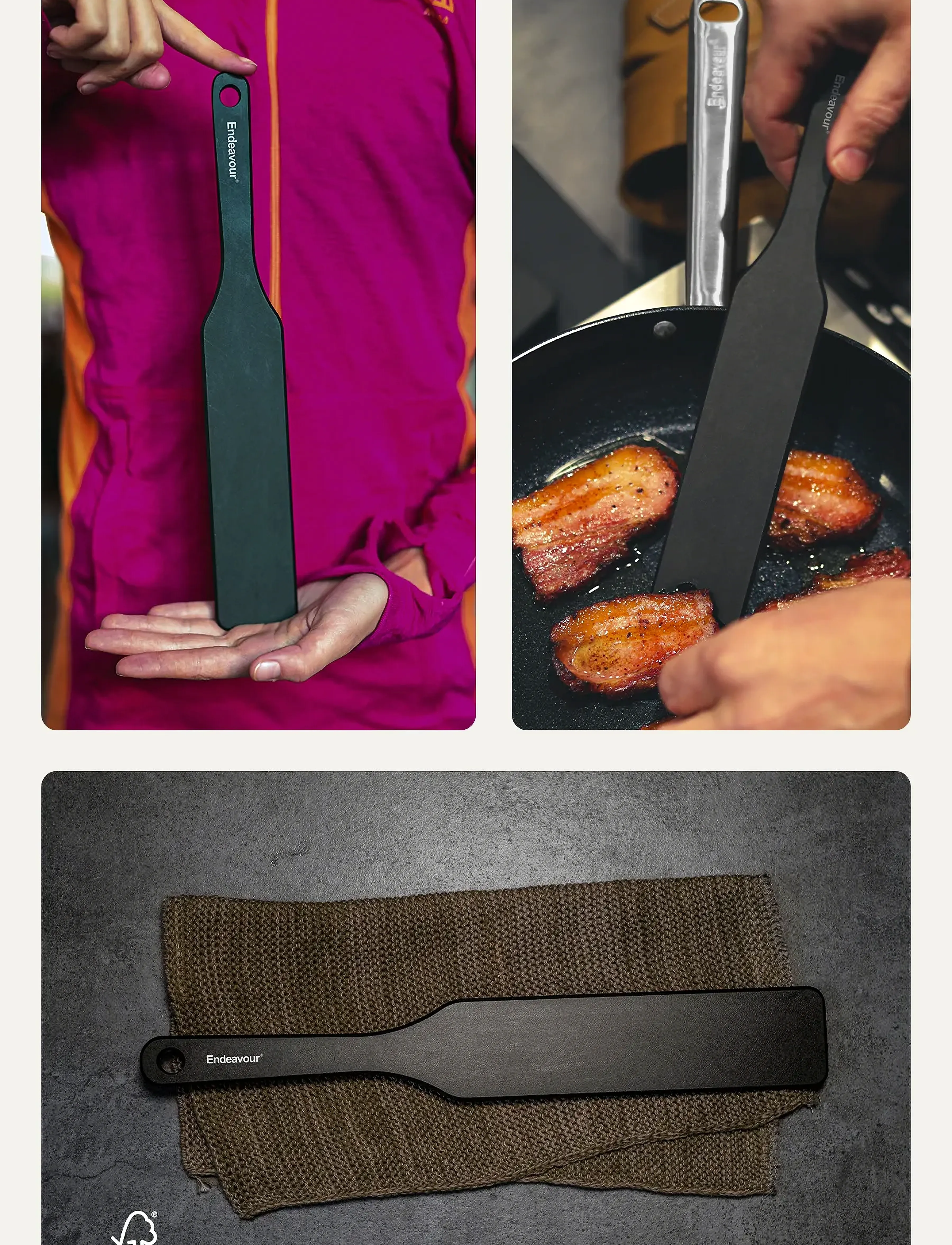 Endeavour - Kitchen Spade 1 - lägsta priserna - black - 3