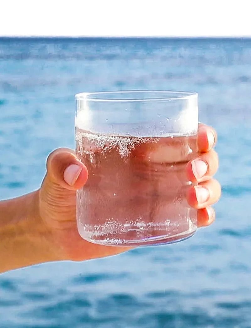 Endeavour - Midnight Blue large water 4-pack - osta hinna alusel - glass - 1