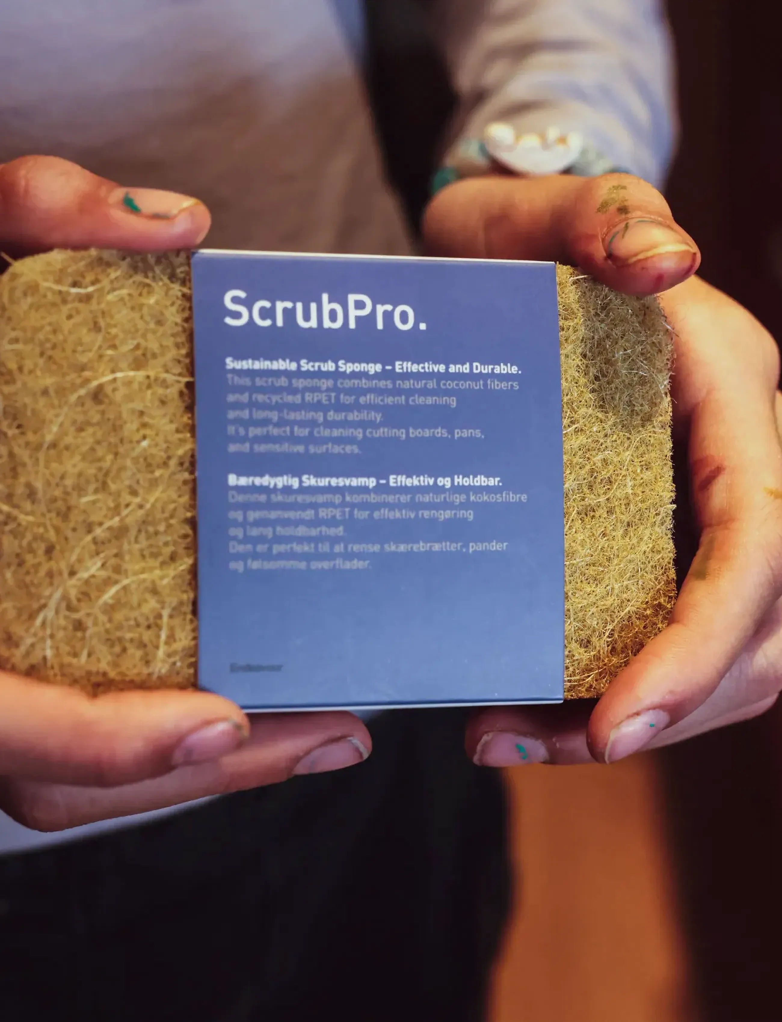 Endeavour - ScrubPro Scouring Sponge 2-pack - die niedrigsten preise - dusty black - 4