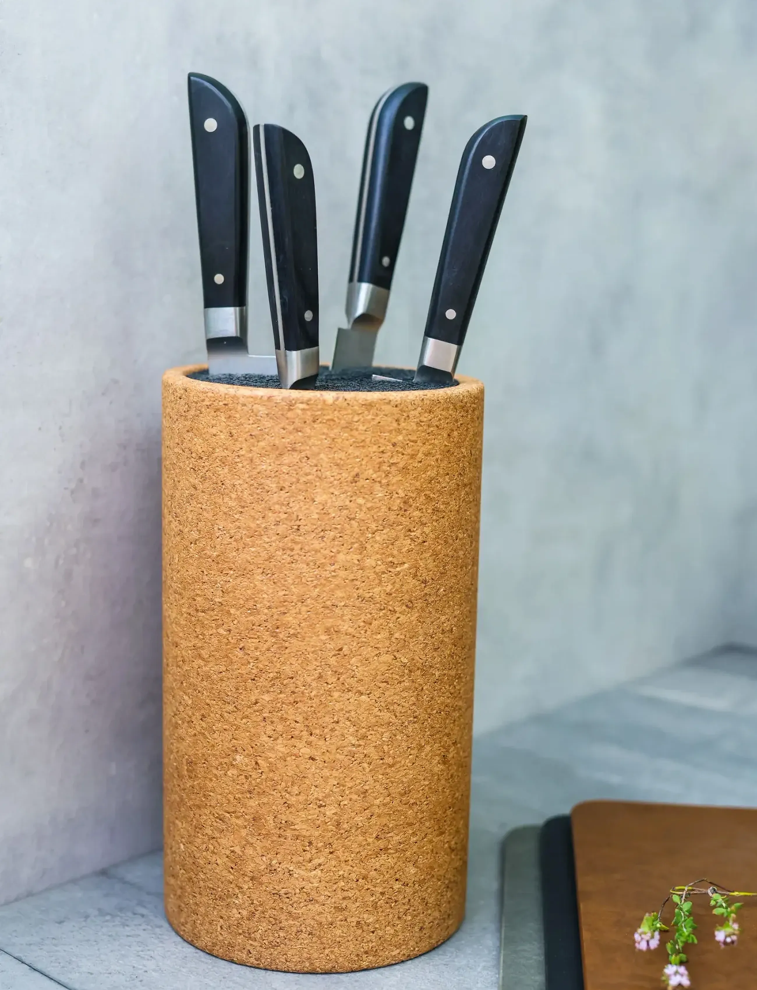 Endeavour Knifeholder, One Size, Knives & Accessories, Beige - Knife Blocks, Homeware