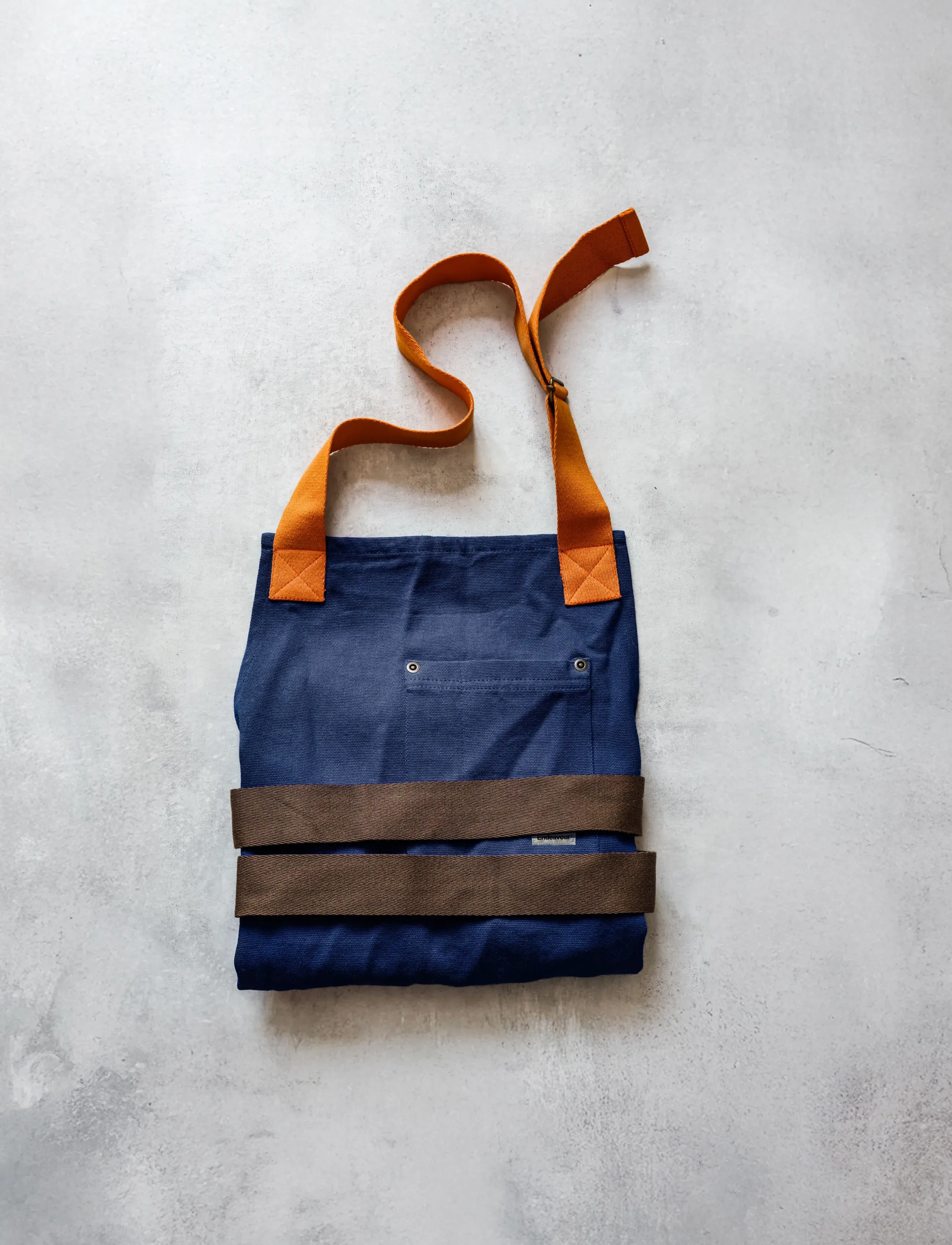 Endeavour Forklæde Canvas Blue, 90X75, Blue, Køkkentekstiler > Forklæder, Unisex
