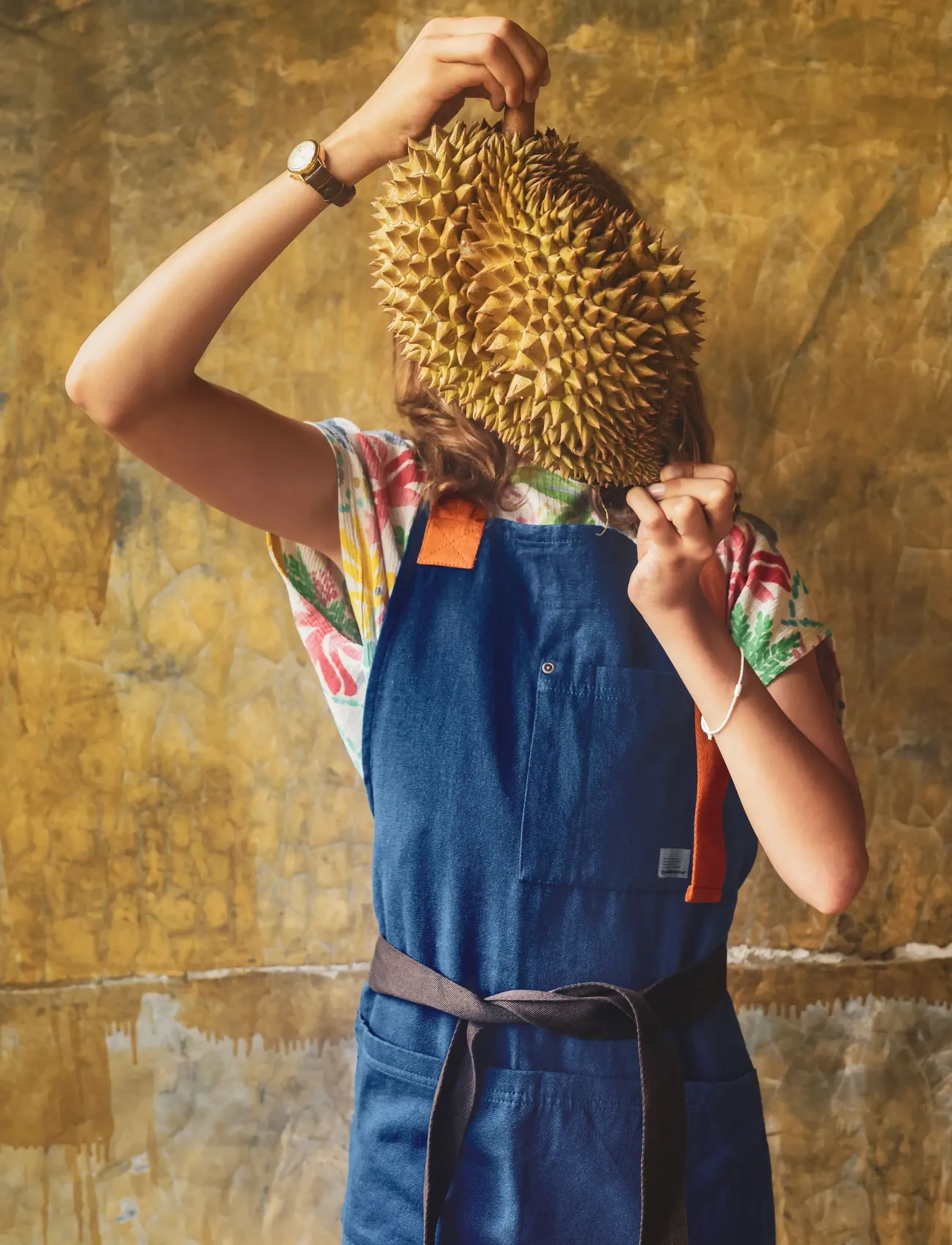 Endeavour Forklæde canvas blue - Textiles - BLUE / blue