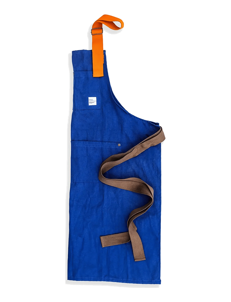 Endeavour - Forklæde canvas blue - blue - 2