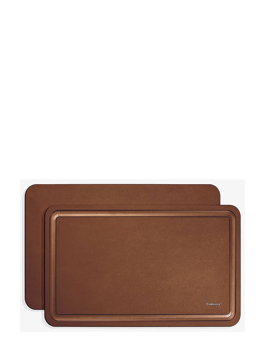 Endeavour - Twin Board Groove Brown - lõikelauad - brown - 1