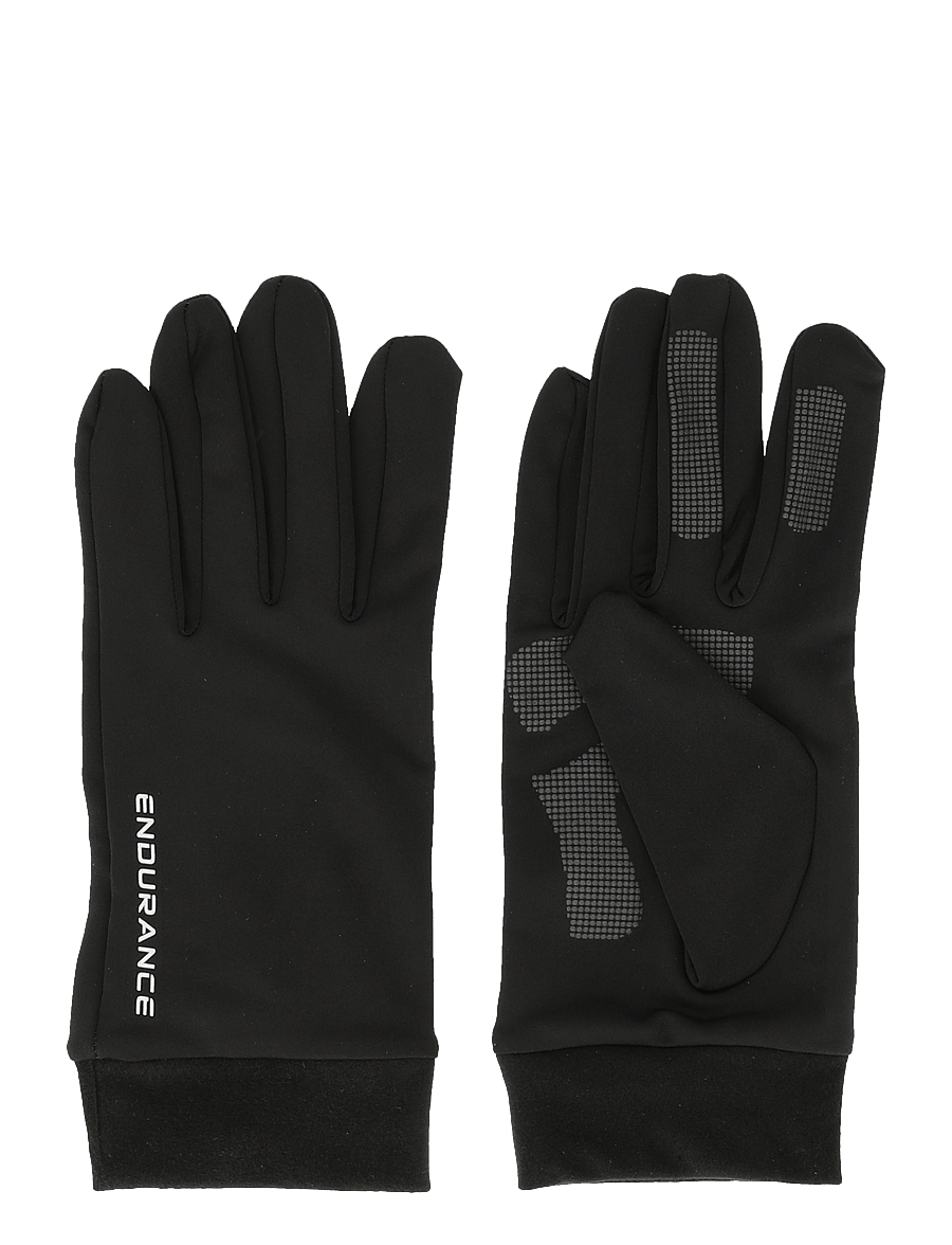 Endurance - Watford Running Gloves - black solid - 3
