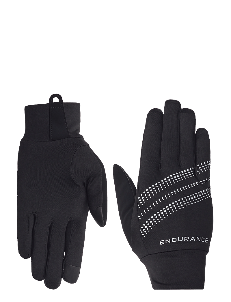 Endurance - Sherman Run Gloves - pirštinės su pirštais - black - 1