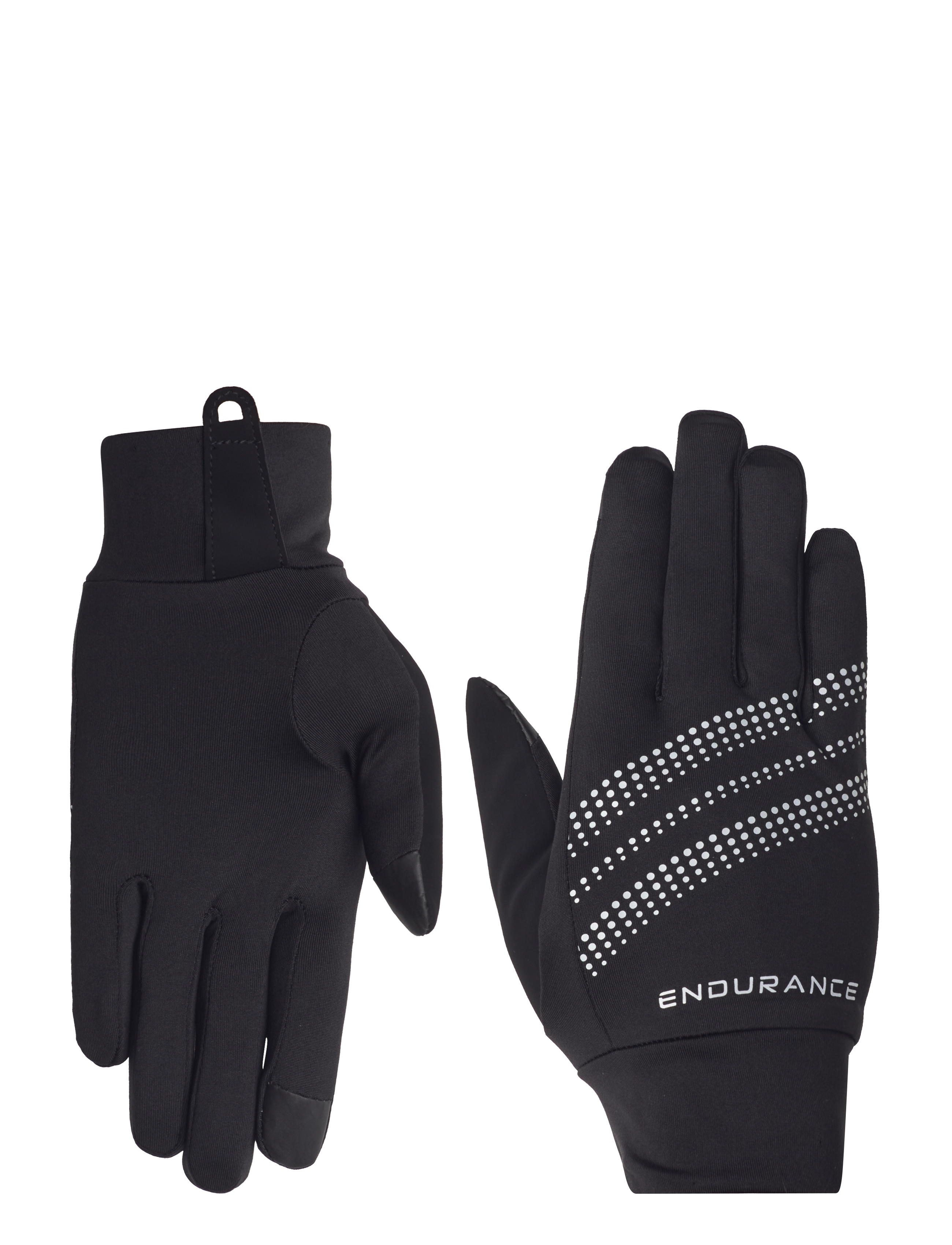Endurance Sherman Run Gloves - Aksessuaarid - BLACK / black