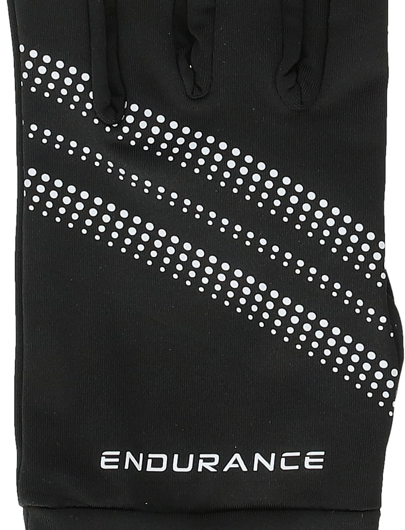 Endurance - Sherman Run Gloves - pirštinės su pirštais - black - 0