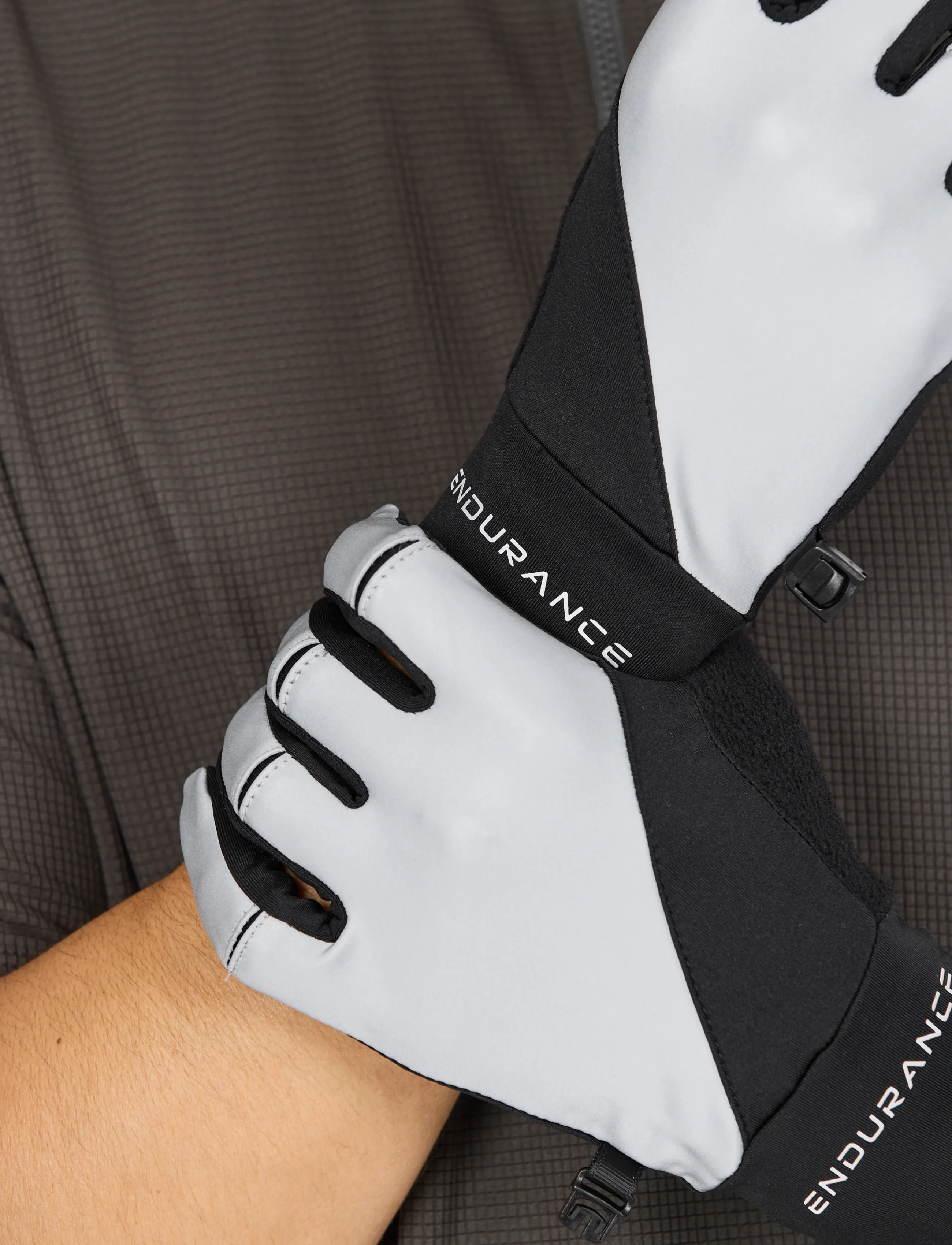 Endurance - Mingus Running Gloves - sõrmikud - black - 5