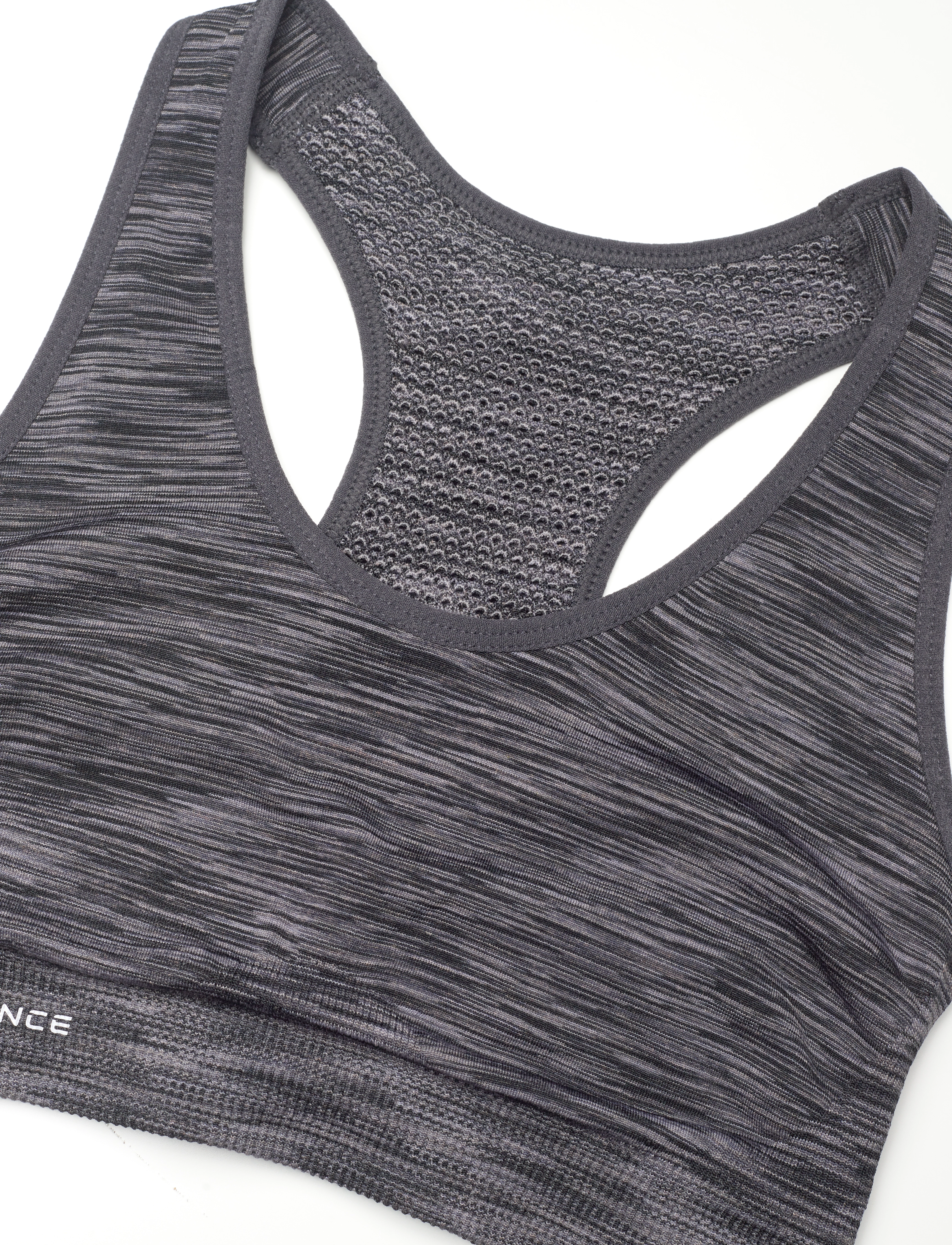 Endurance - Civita Jr. Melange Seamless Sports Bra - black - 2