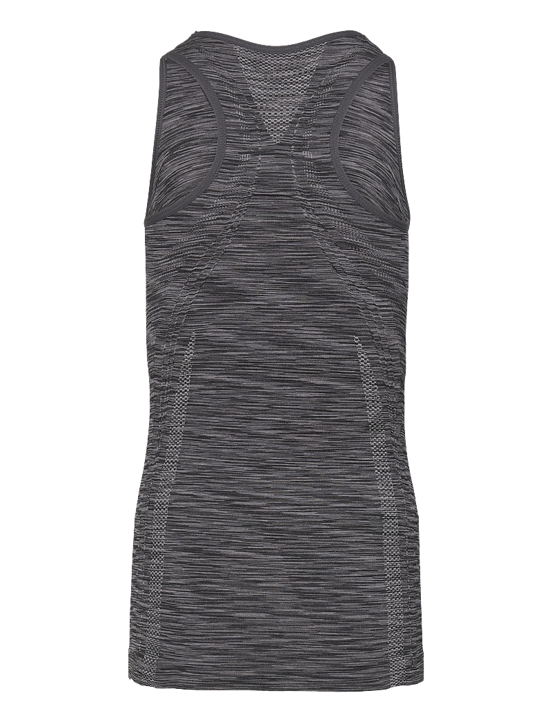 Endurance - Acir Jr. Melange Seamless Top - sporttoppar - black - 1