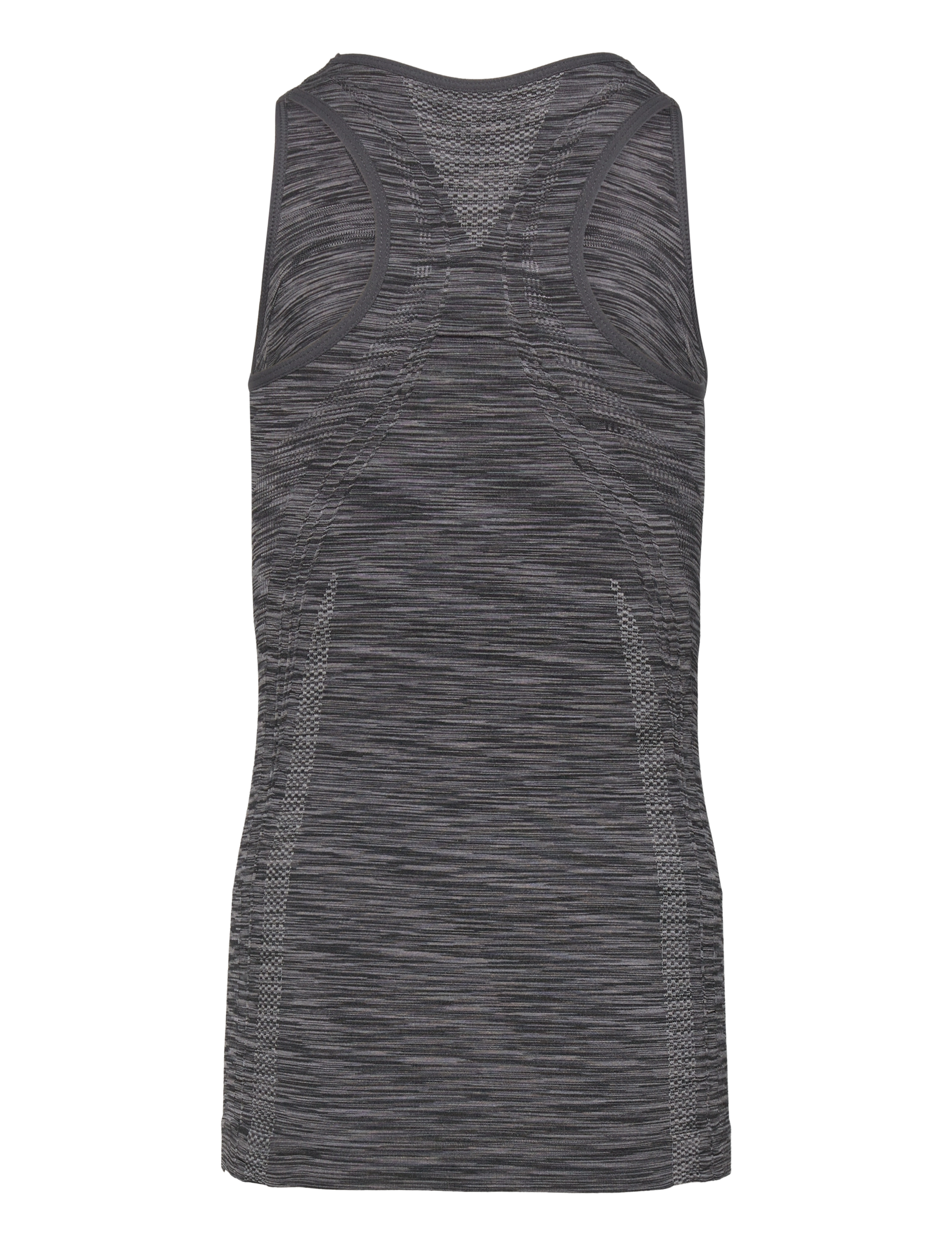 Endurance - Acir Jr. Melange Seamless Top - sports tops - black - 1