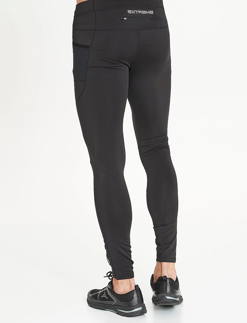 Endurance - Kerir Unisex Long Running Tights XQL - running tights - black - 4