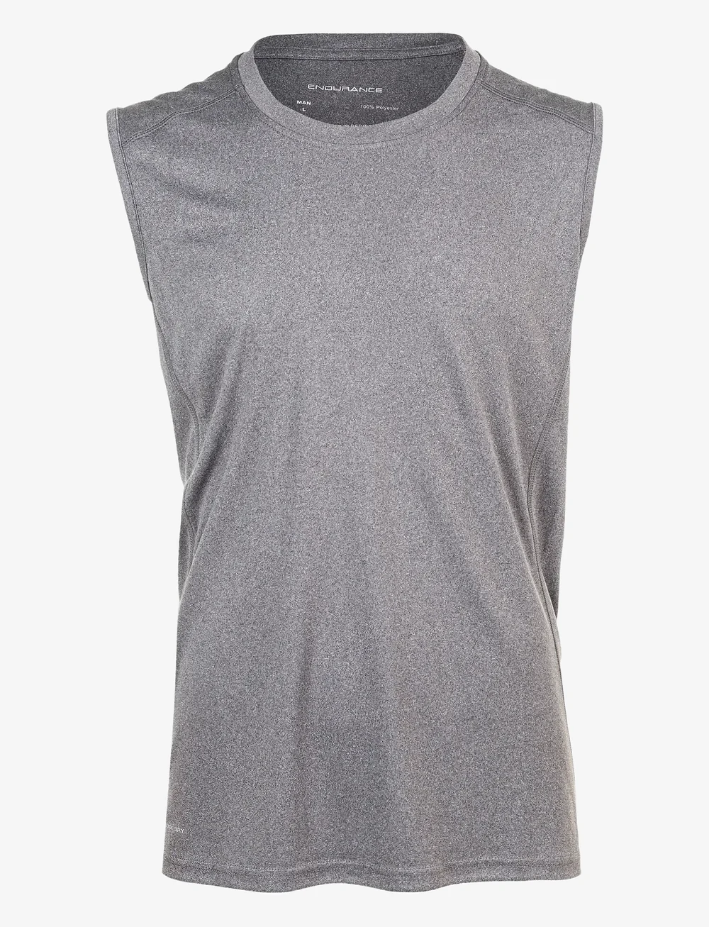 Endurance - Landeer M Sleeveless Top - tank tops - dark grey melange - 1