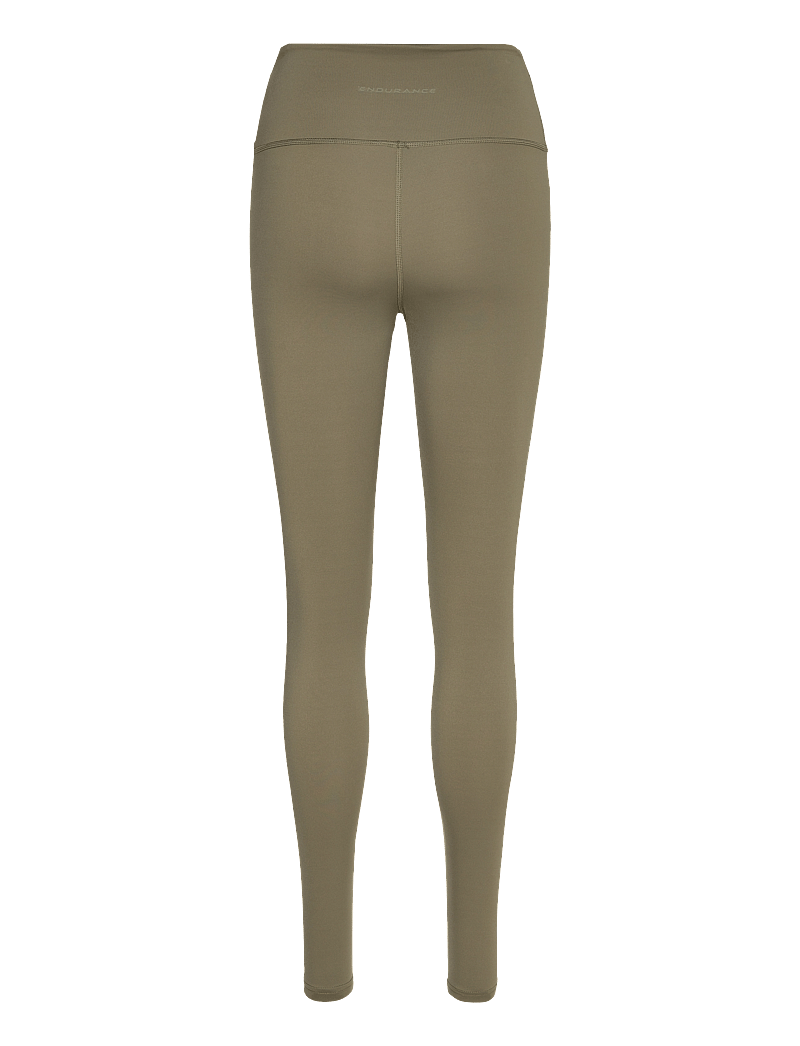 Endurance - Franza W Tights - treeningretuusid - 3146 tea leaf - 2