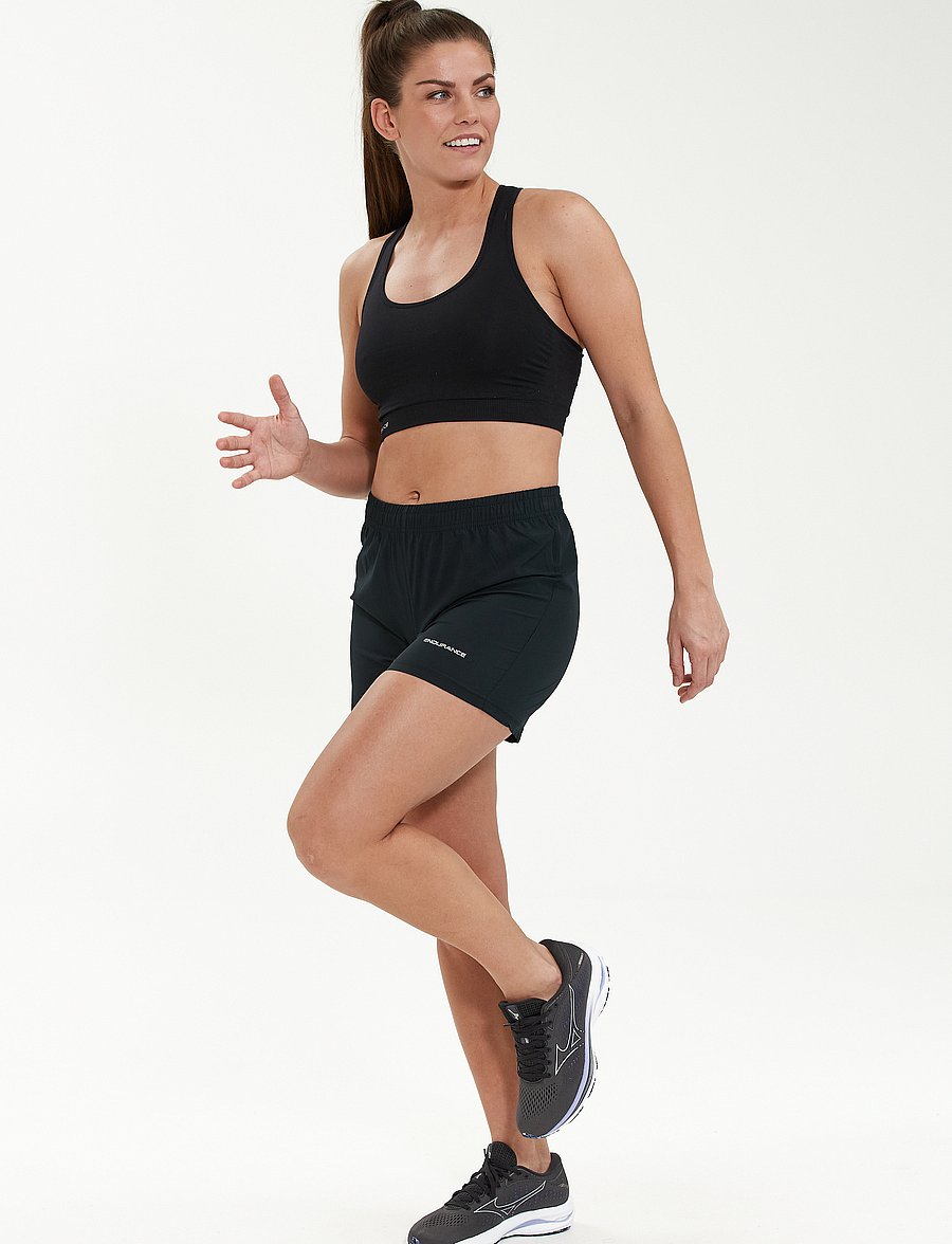 Endurance - Potenza W Shorts - treningsshorts - black - 0