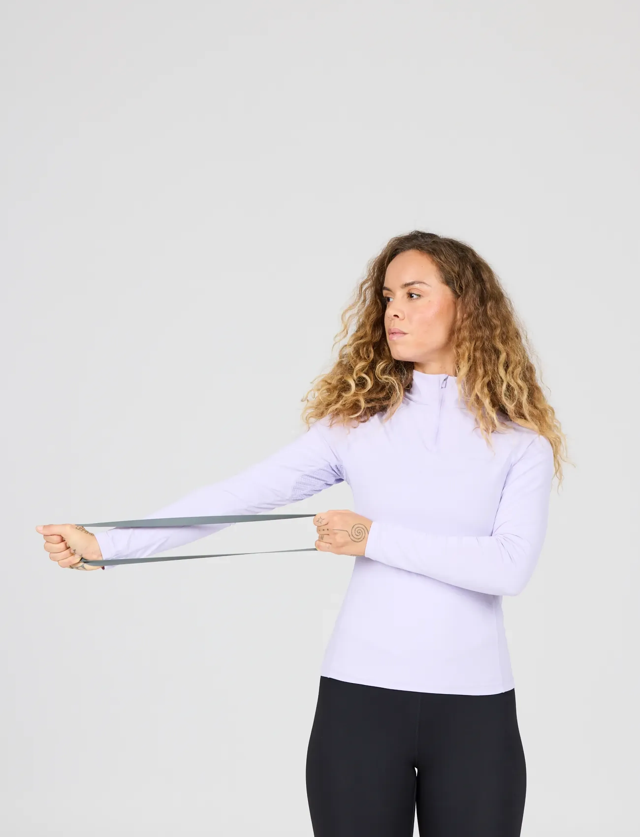 Endurance - Aerobic Elastic - trainingsbänder - frost gray - 0