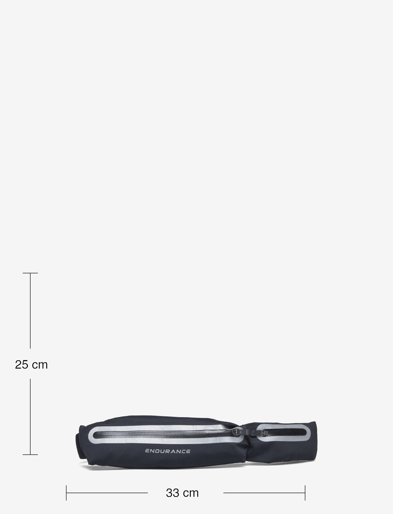 Endurance - Goron Ultra Thin Waist Bag - løpeutstyr - black - 4