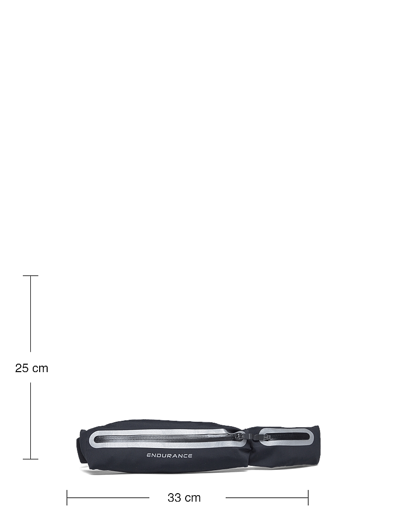 Endurance - Goron Ultra Thin Waist Bag - löputrustning - black - 4