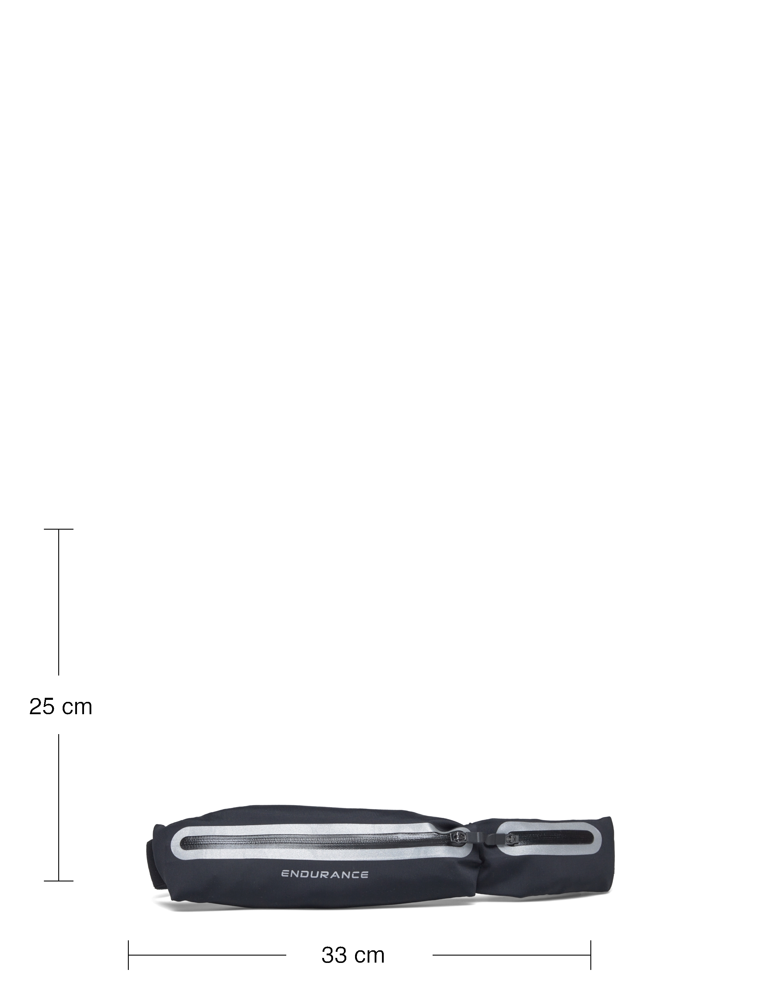 Endurance - Goron Ultra Thin Waist Bag - juoksuvarusteet - black - 4