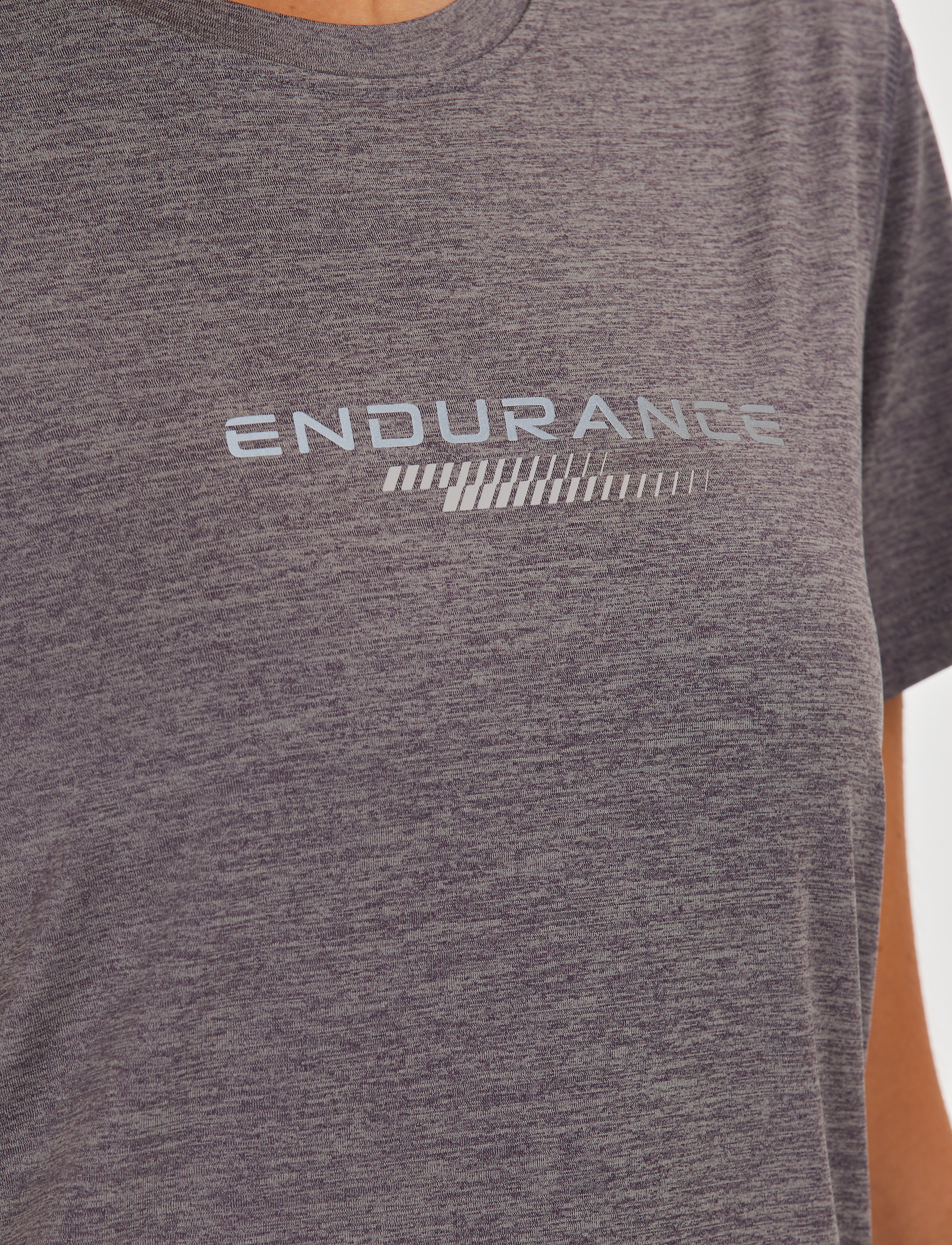 Endurance - Wange W Melange S/S Tee - 1117 shark - 5