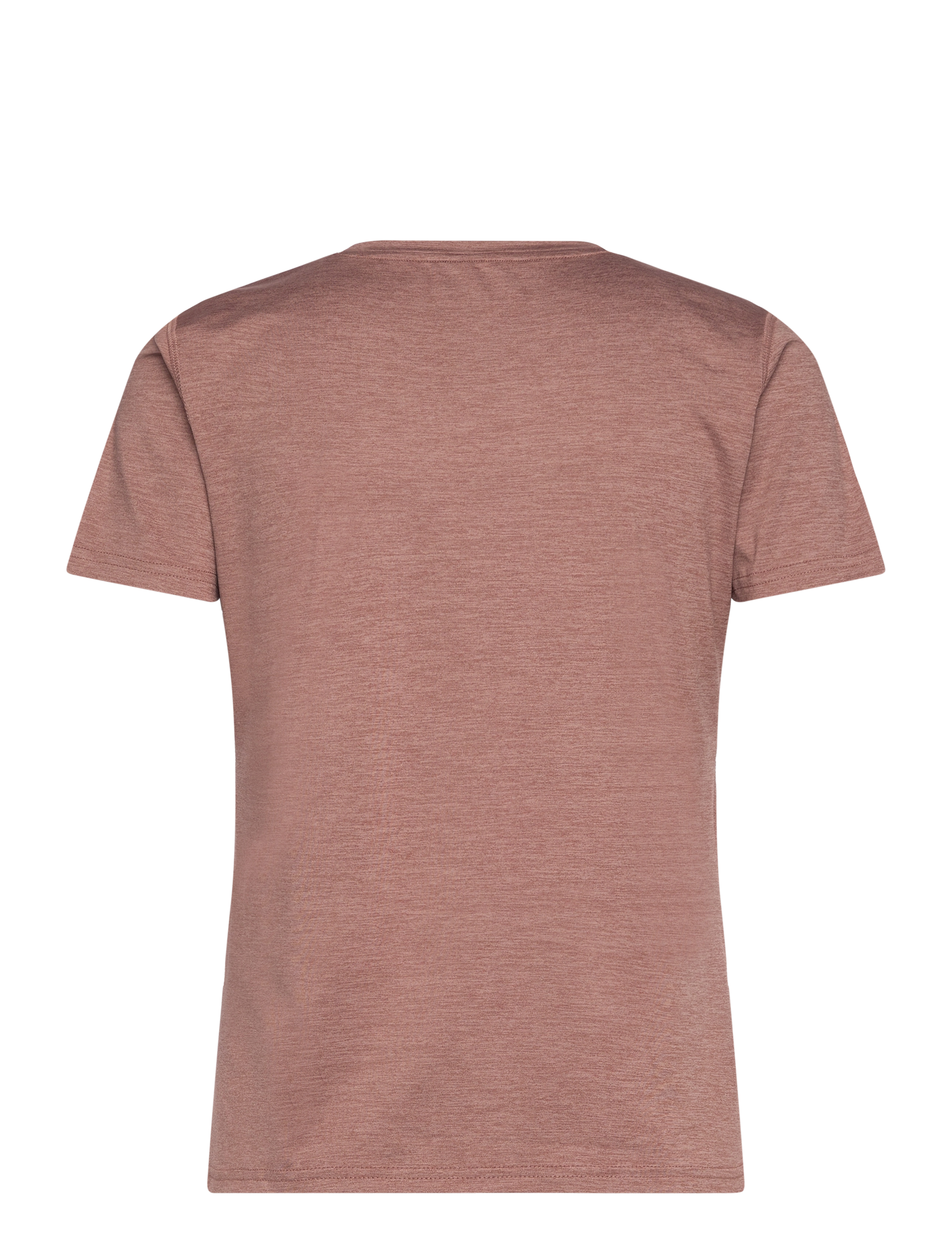 Endurance - Wange W Melange S/S Tee - 5167 clove - 2