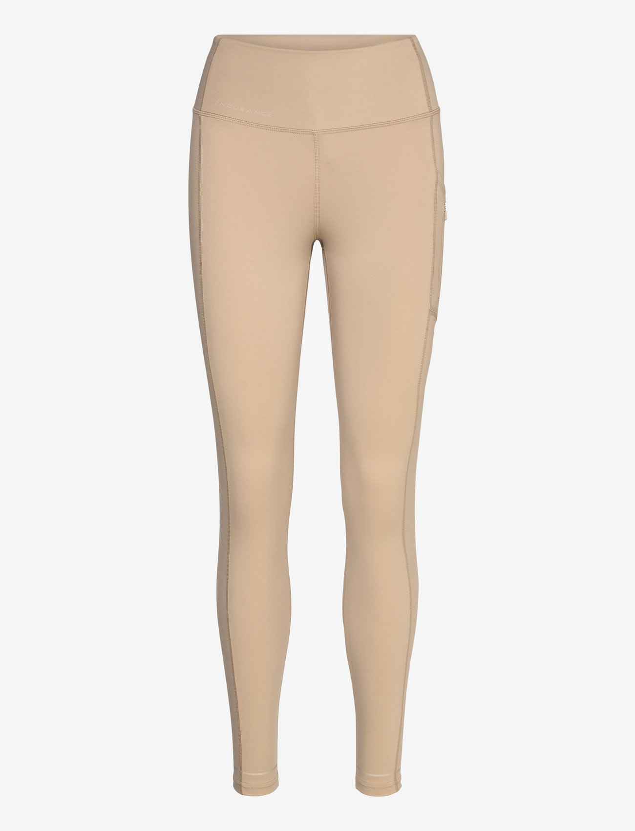 Endurance - Thadea W Pocket Tights - simply taupe - 1