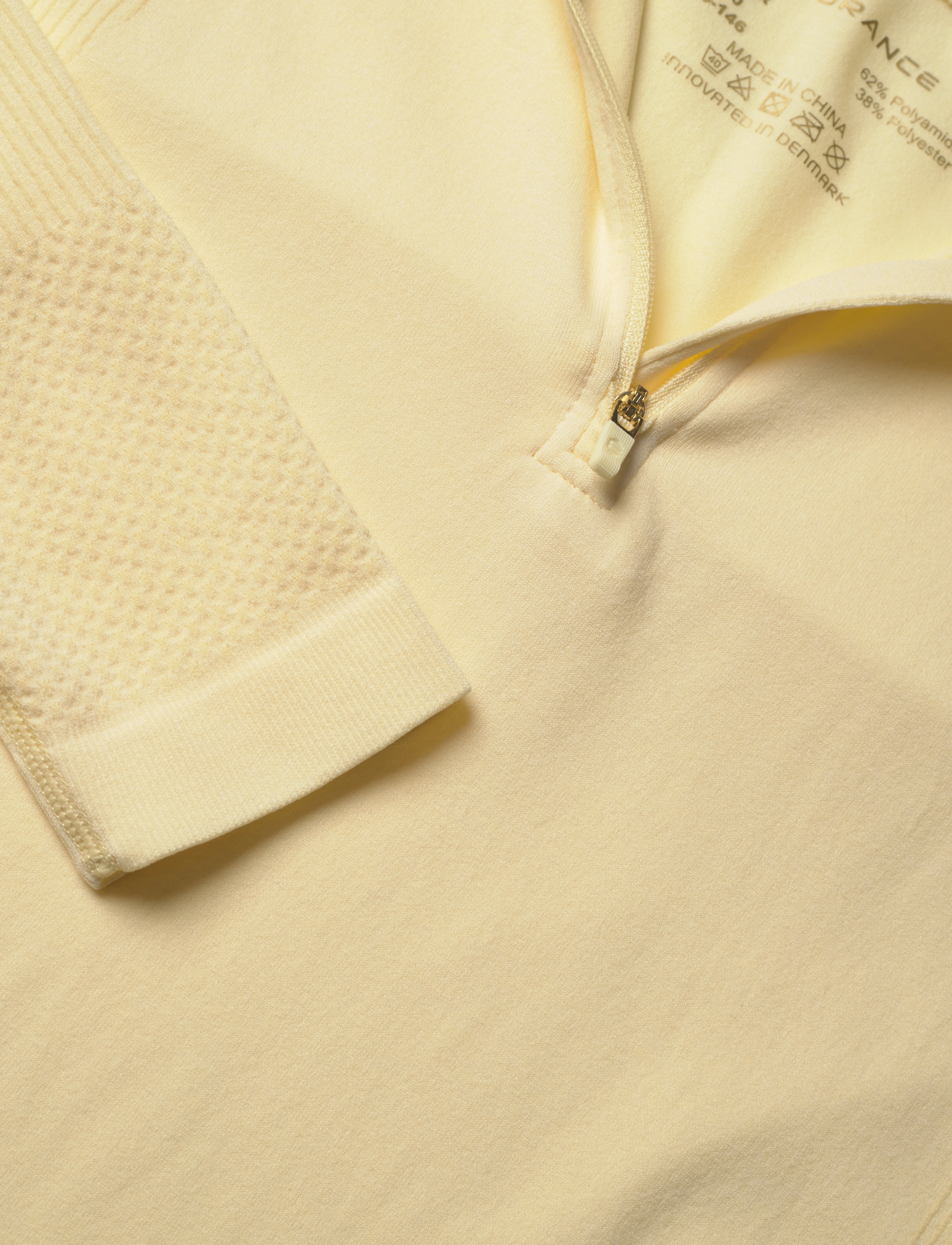 Endurance - Halen Jr. Seamless Midlayer - double cream - 1