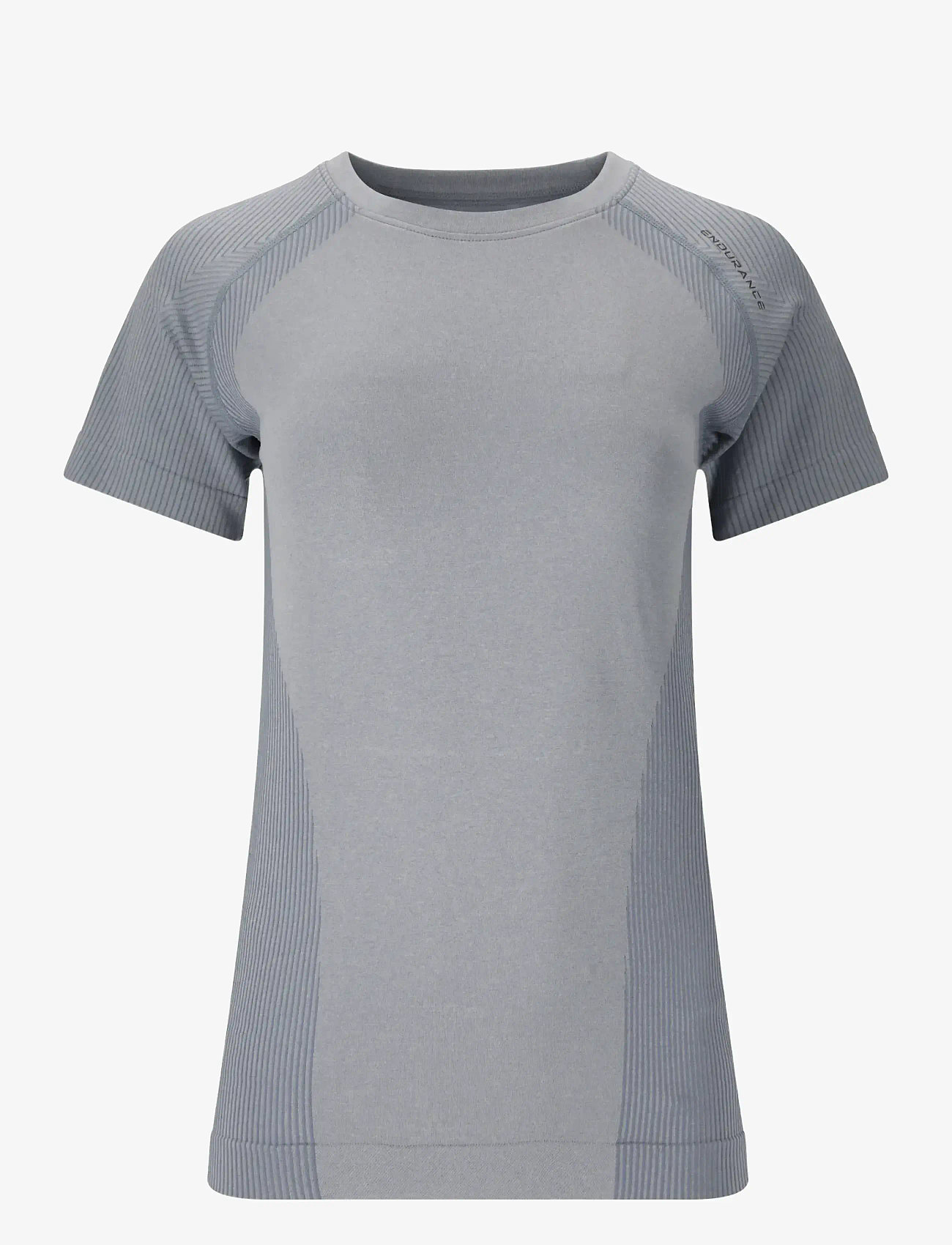 Endurance - Halen W Seamless S/S Tee - t-särgid - flint stone - 1