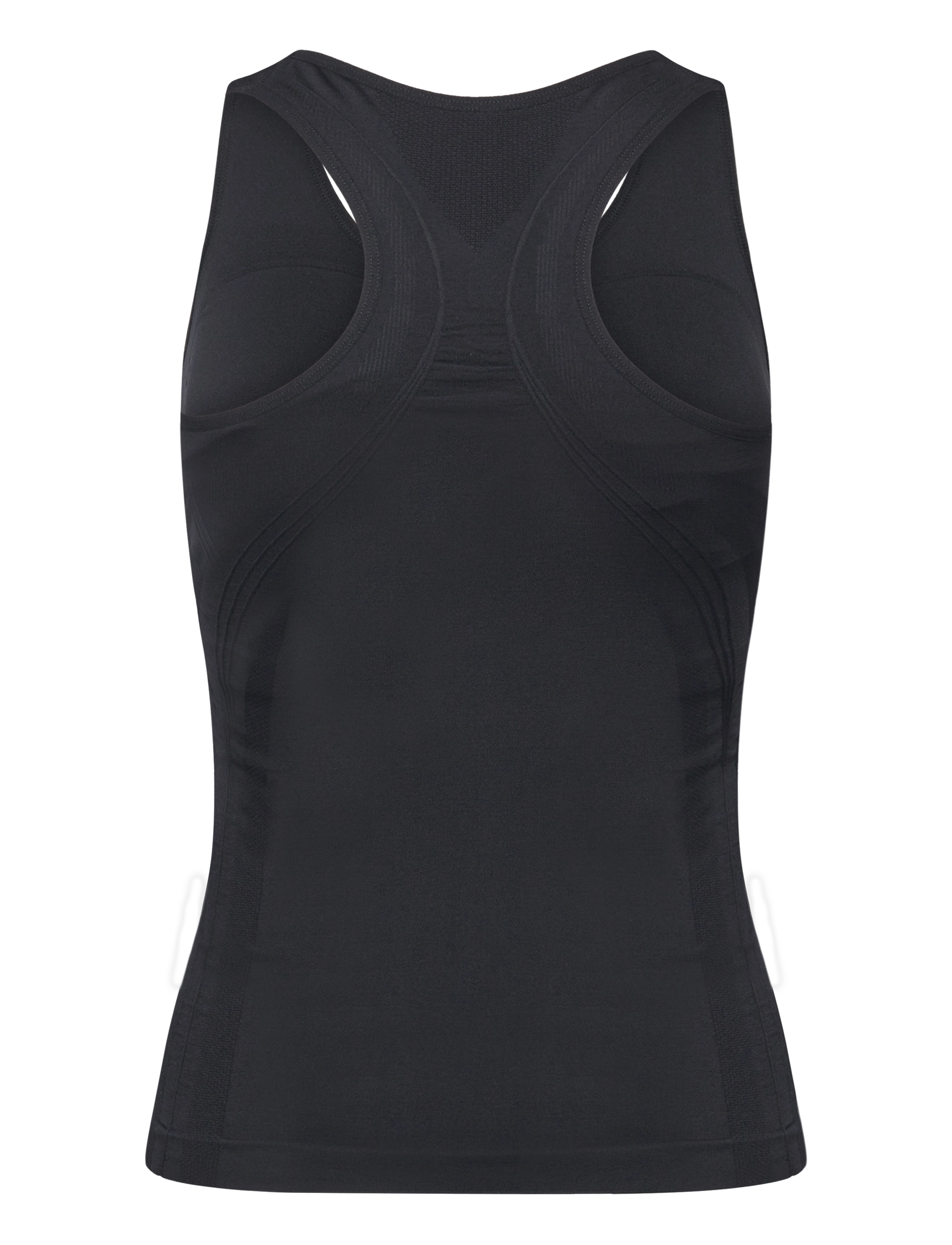 Endurance - Katrina W Seamless Top - ermeløse topper - black - 2