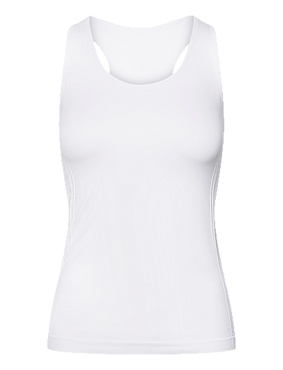 Endurance Katrina W Seamless Top - Toppar & T-shirts - WHITE / white
