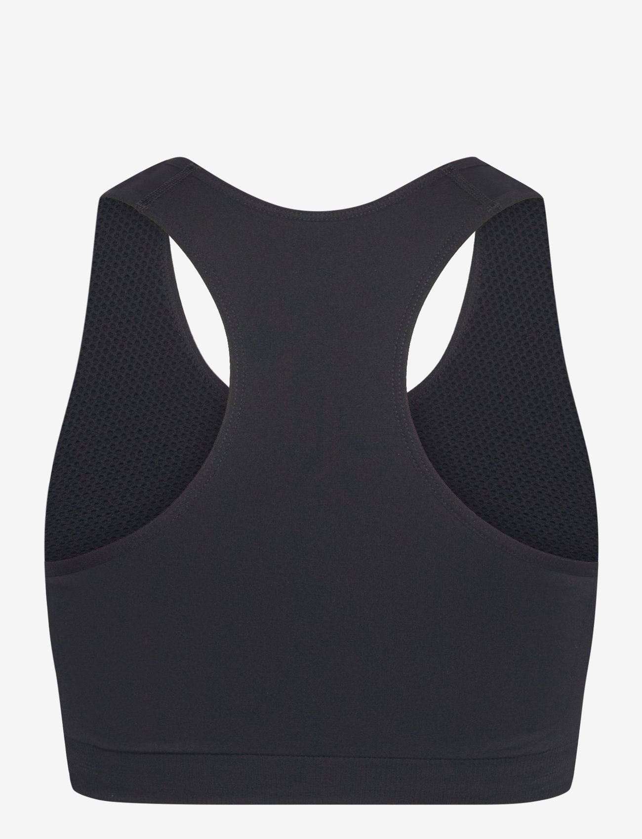 Endurance - Katrina W Seamless Sports Bra - lav støtte - black - 2