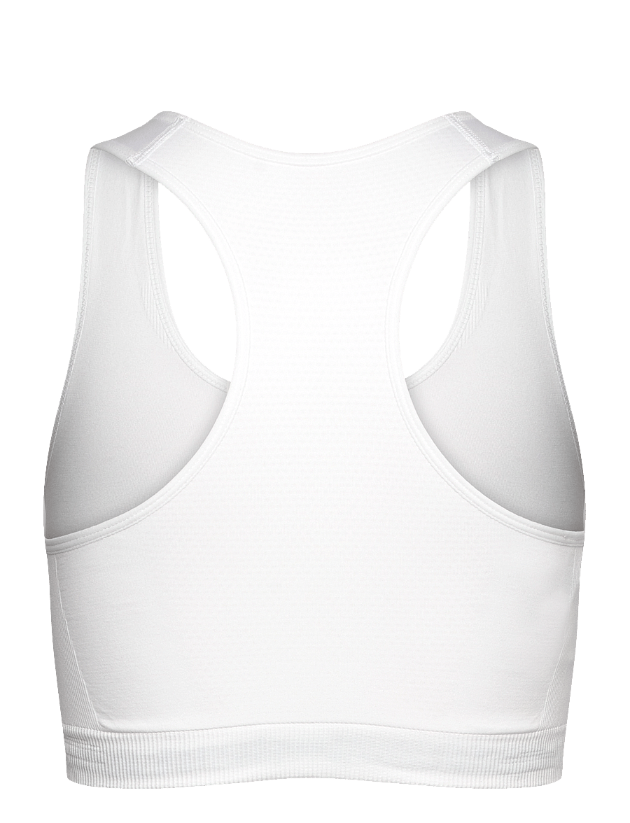Endurance - Katrina W Seamless Sports Bra - lav støtte - white - 2
