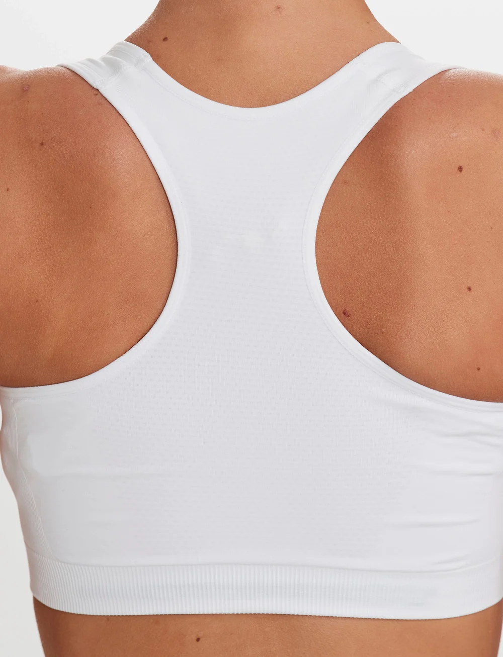 Endurance - Katrina W Seamless Sports Bra - lav støtte - white - 4