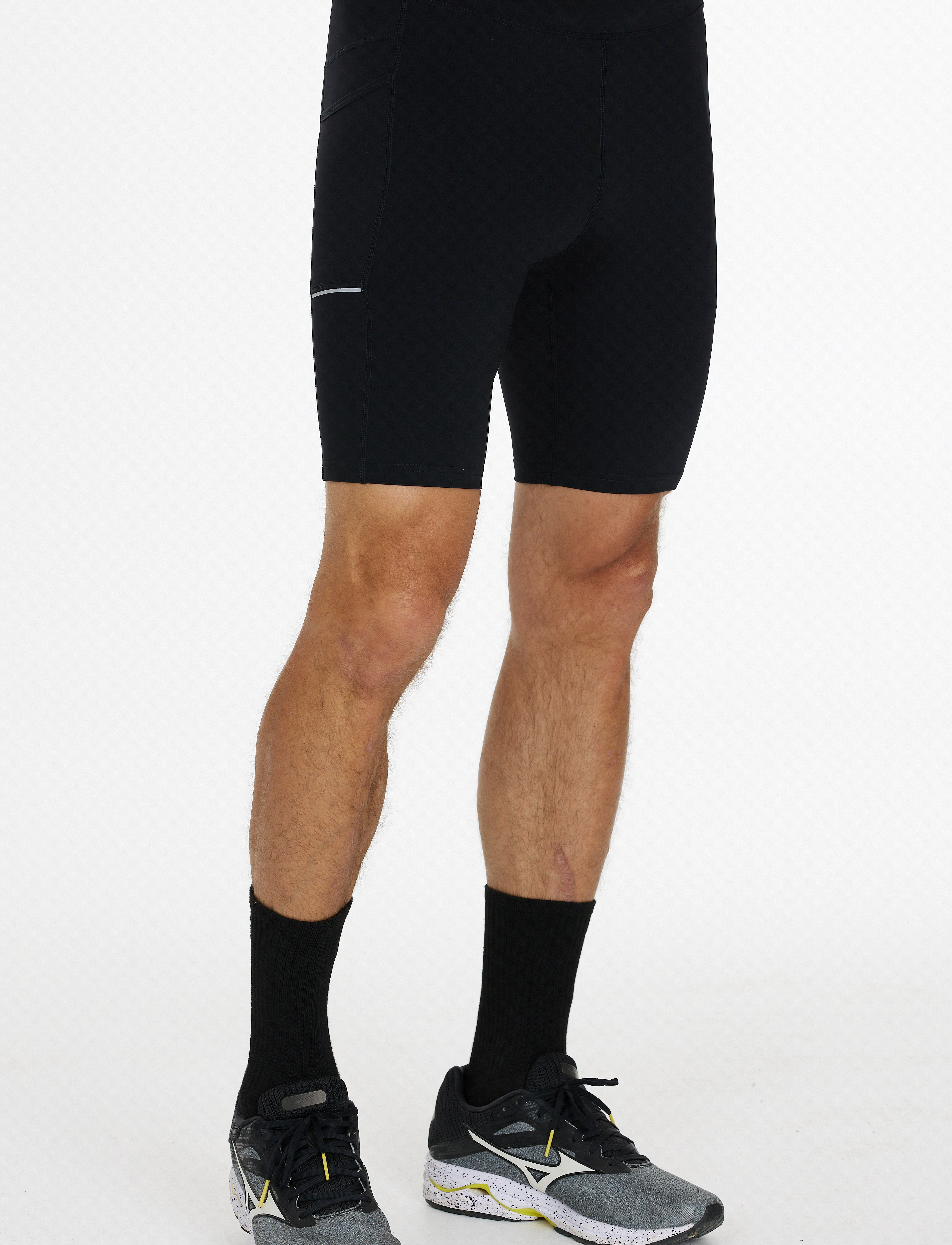 Endurance - Seilin Unisex Short Running Tights XQL - black - 4